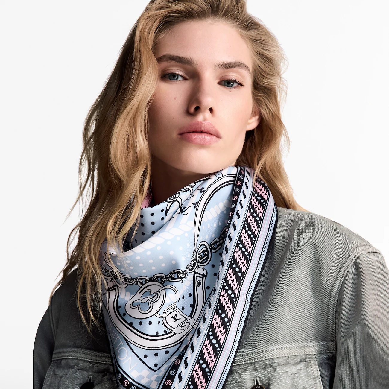 Louis Vuitton Ocean Bandana scarf