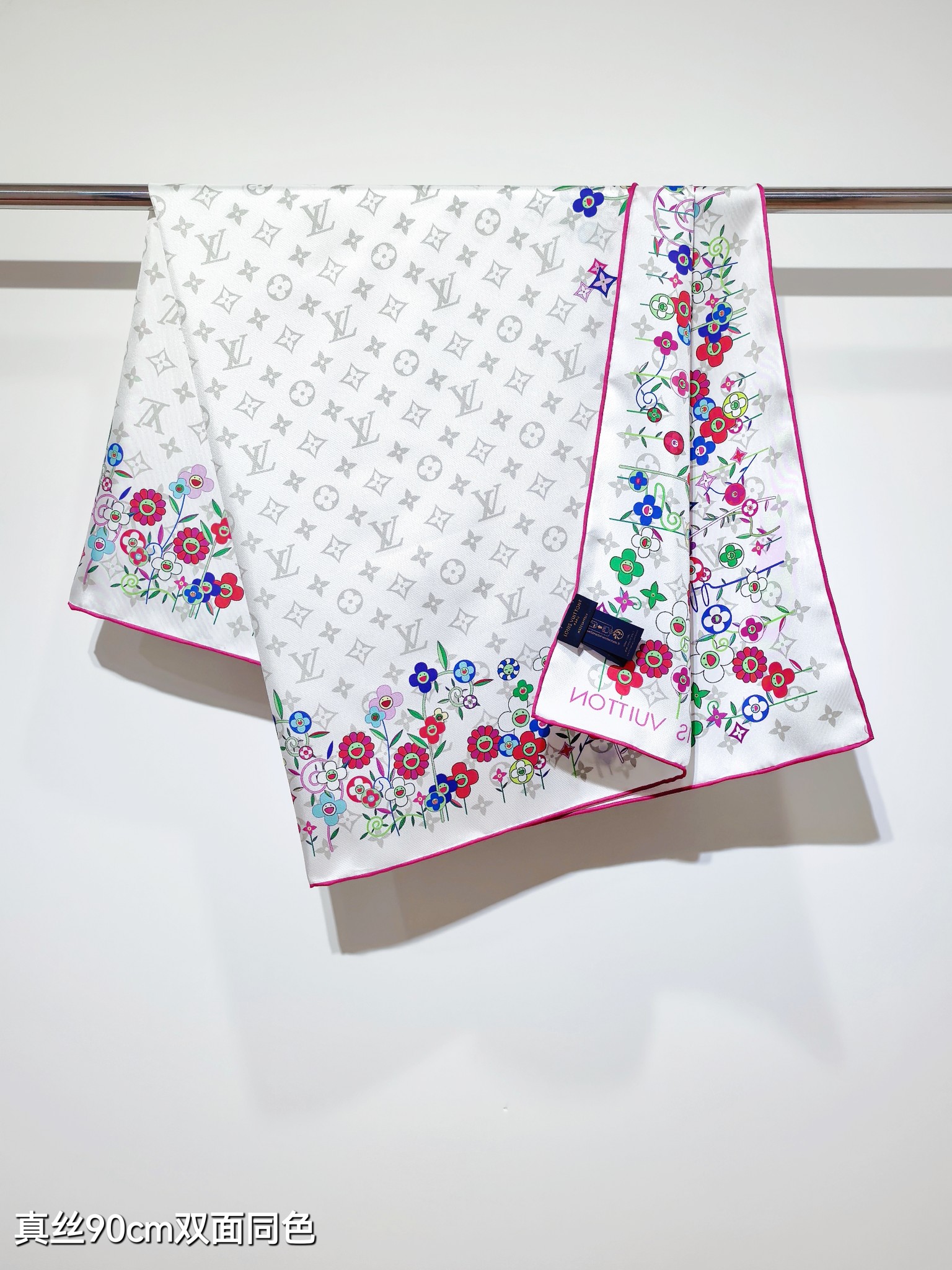 LV x TM Monogram Superflat Flowers