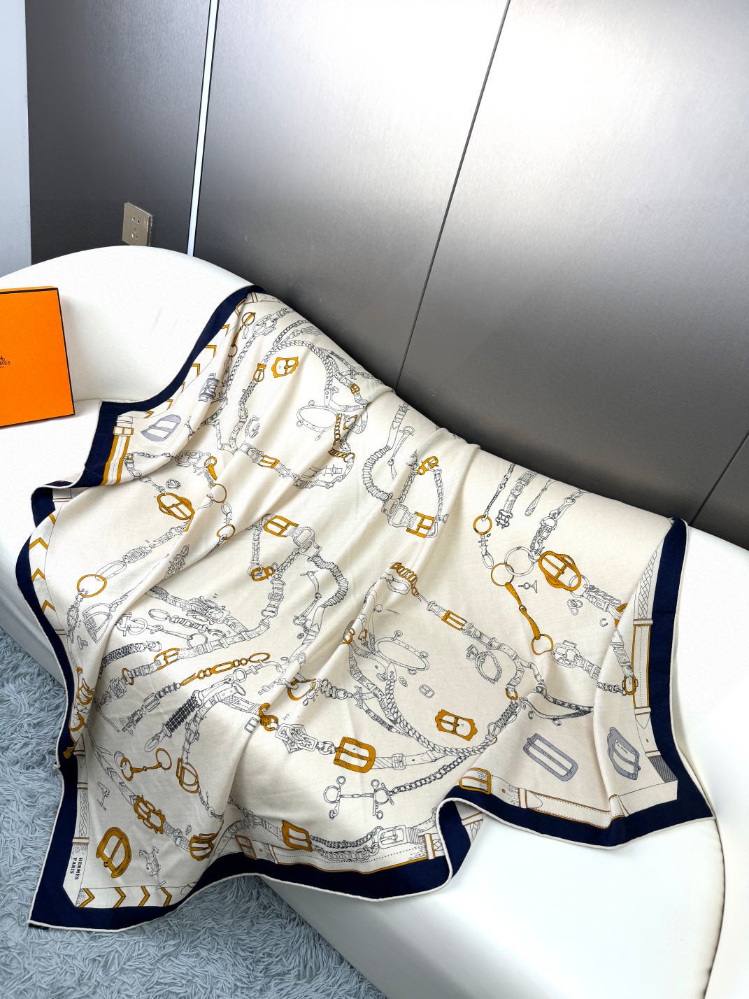 Hermès Leaping Horse Scarf
