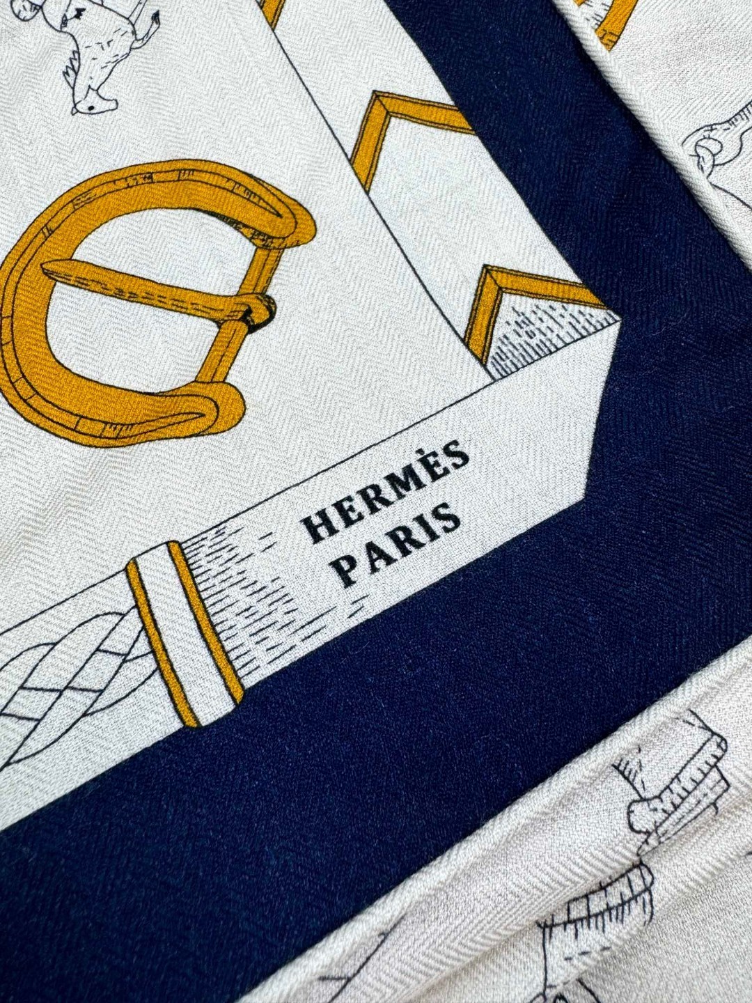 Hermès Leaping Horse Scarf