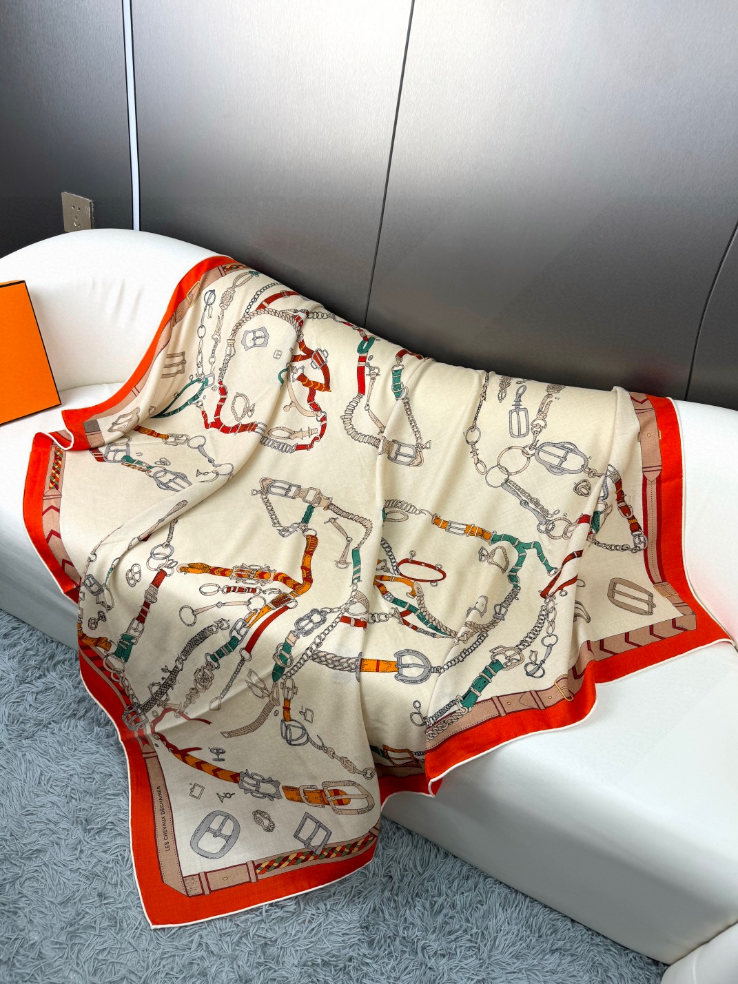 Hermès Leaping Horse Scarf
