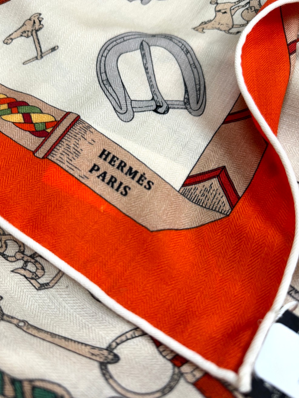 Hermès Leaping Horse Scarf