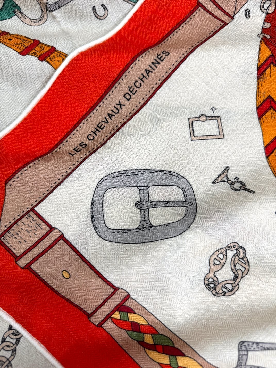 Hermès Leaping Horse Scarf