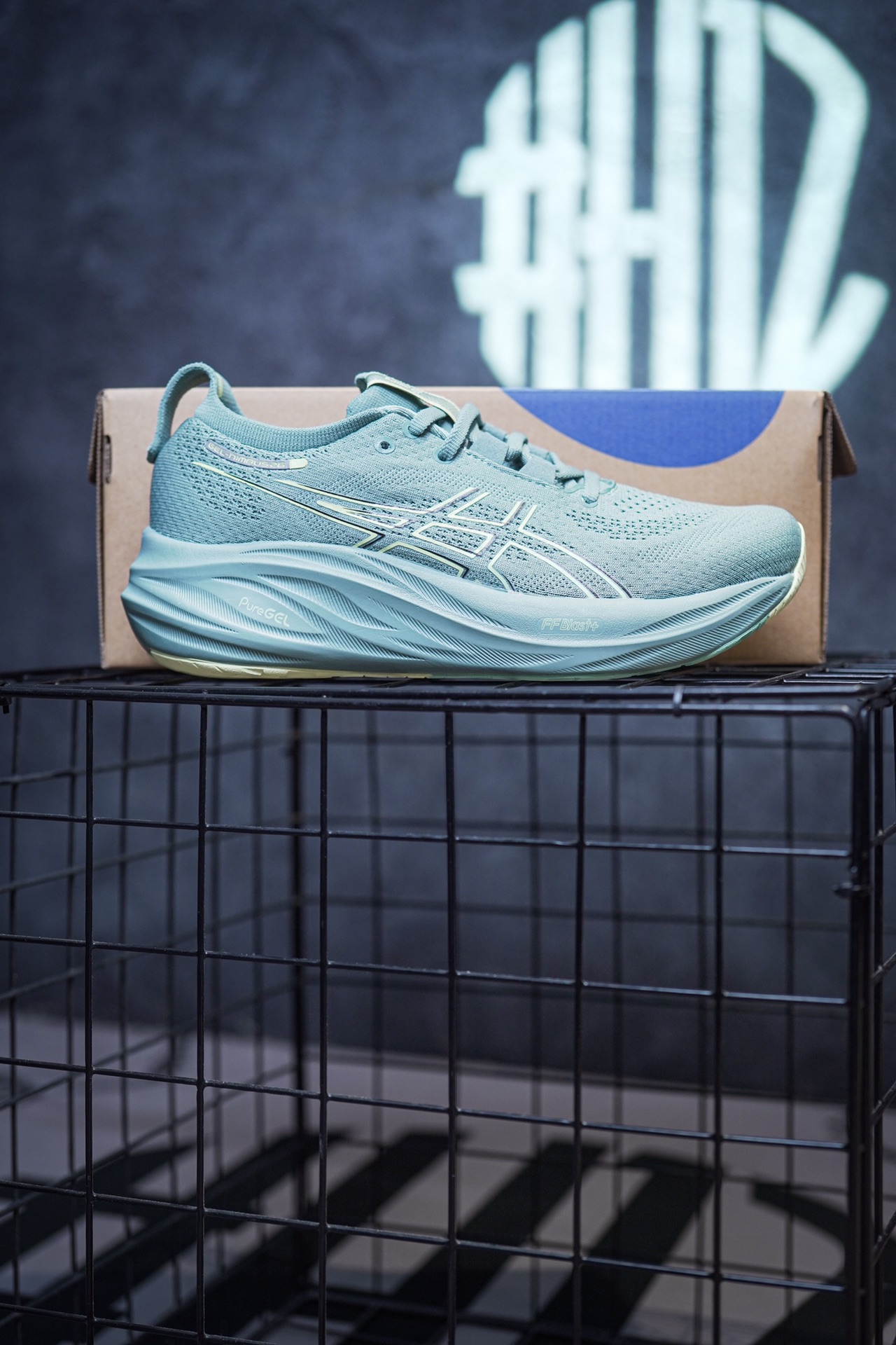 KITH x Asics Gel-Kayano 12.1 "Light Sage"