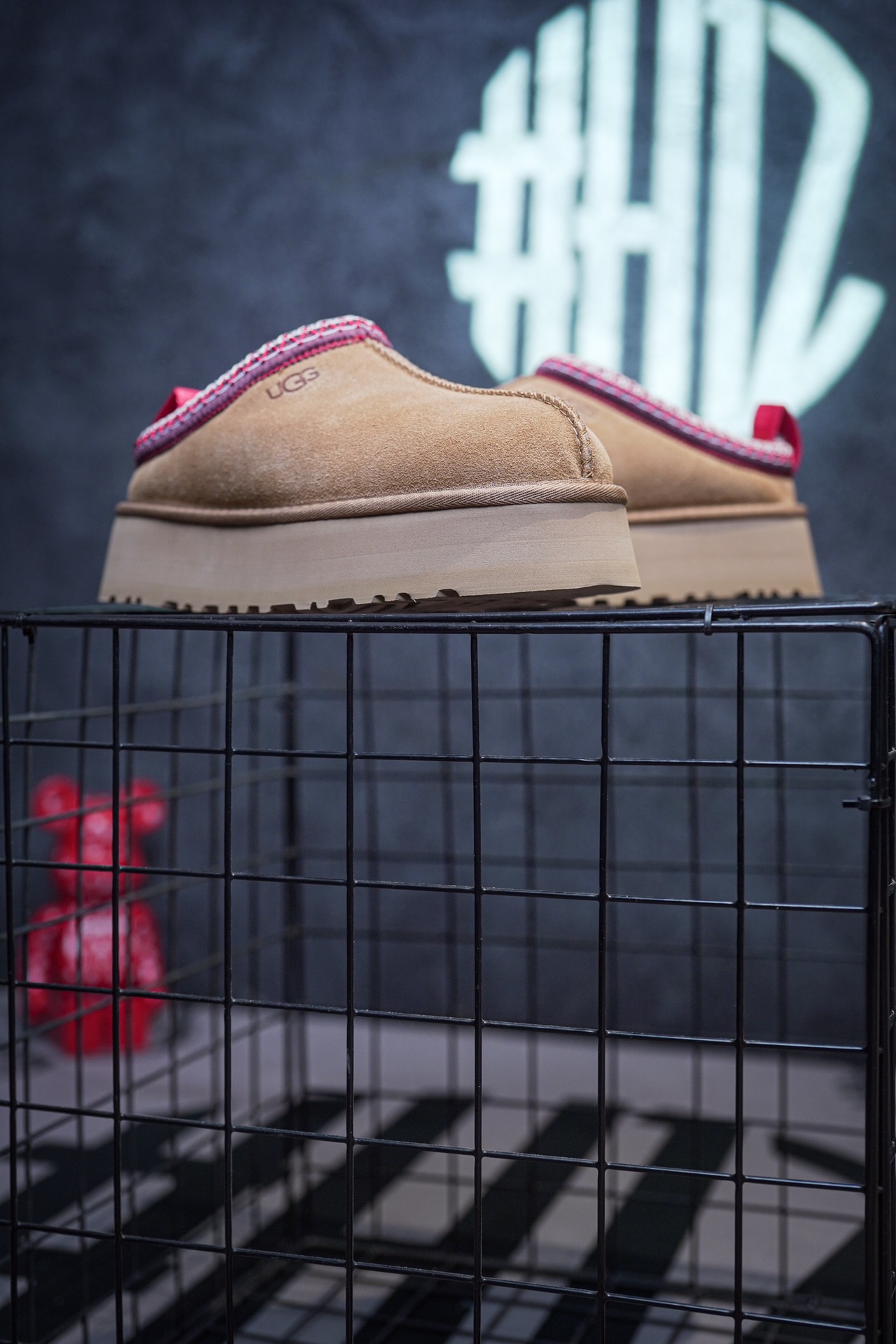 UGG snow boots ethnic style half slippers