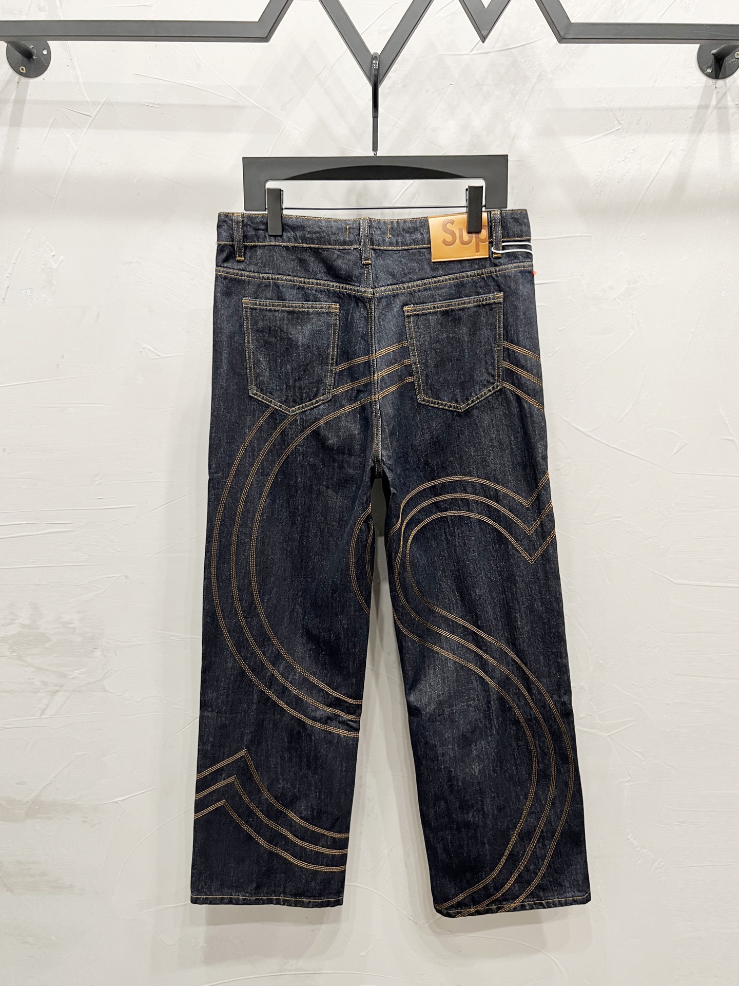 Supreme  S Logo Rigid Baggy Jean 