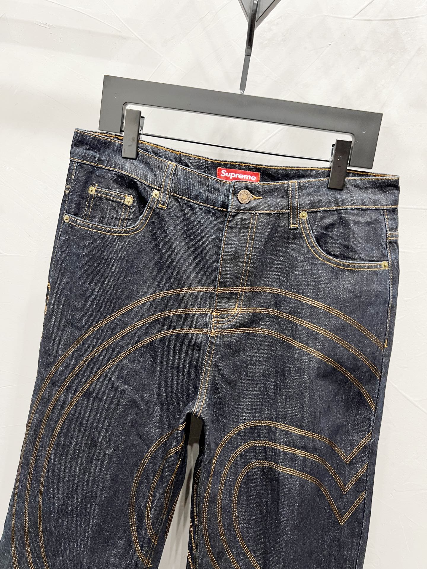 Supreme  S Logo Rigid Baggy Jean 