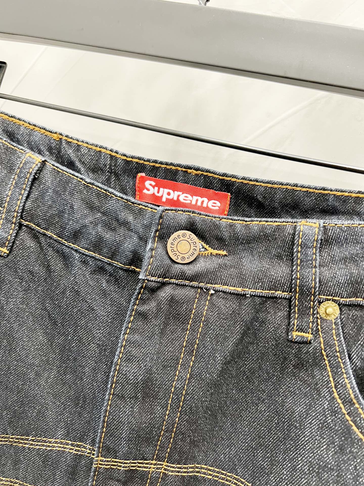 Supreme  S Logo Rigid Baggy Jean 