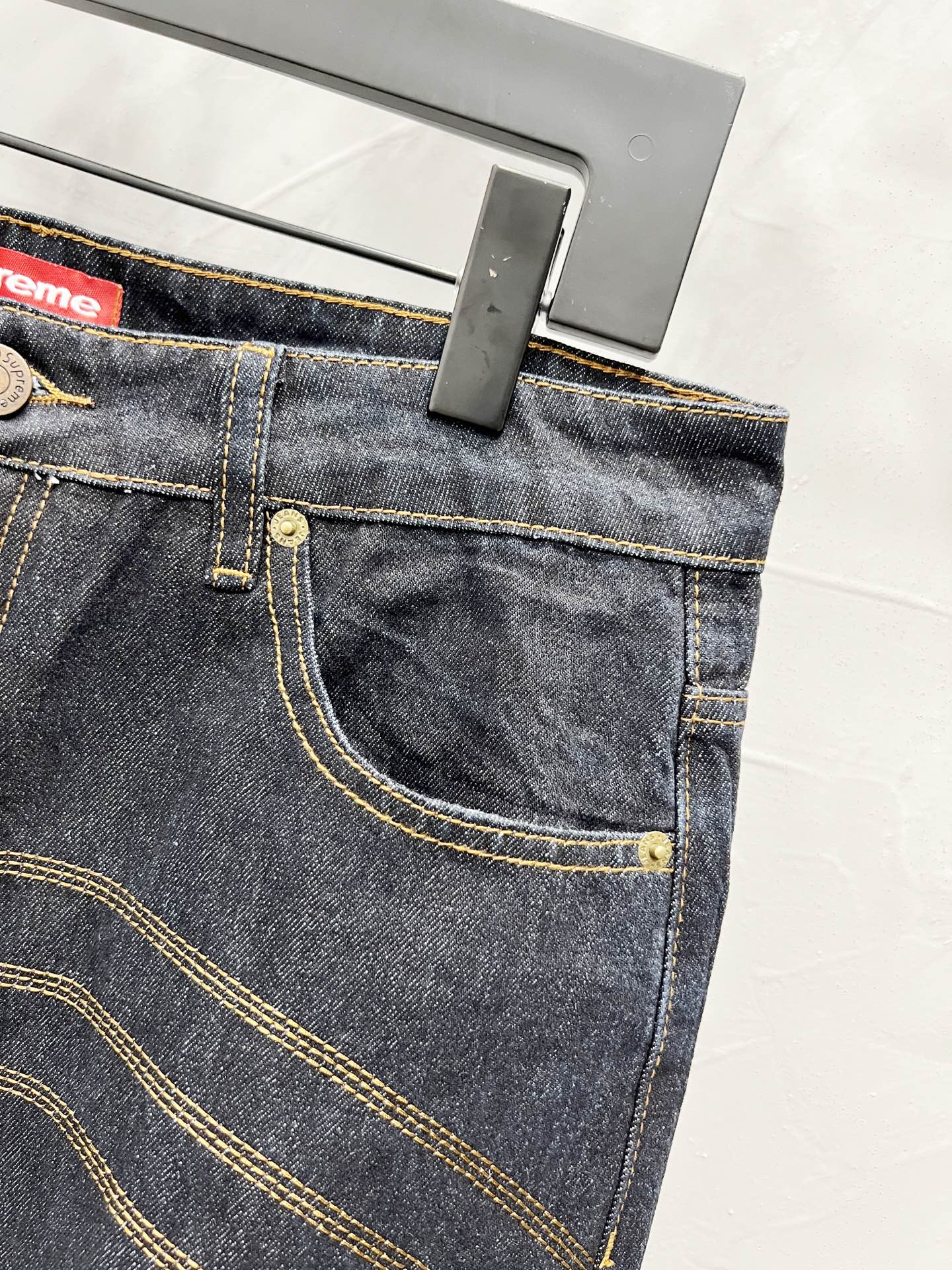 Supreme  S Logo Rigid Baggy Jean 