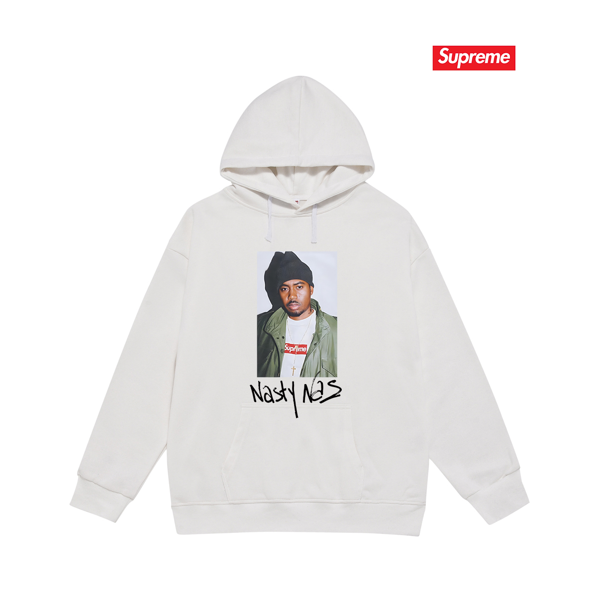 Supreme FW17 Nas Tee Black