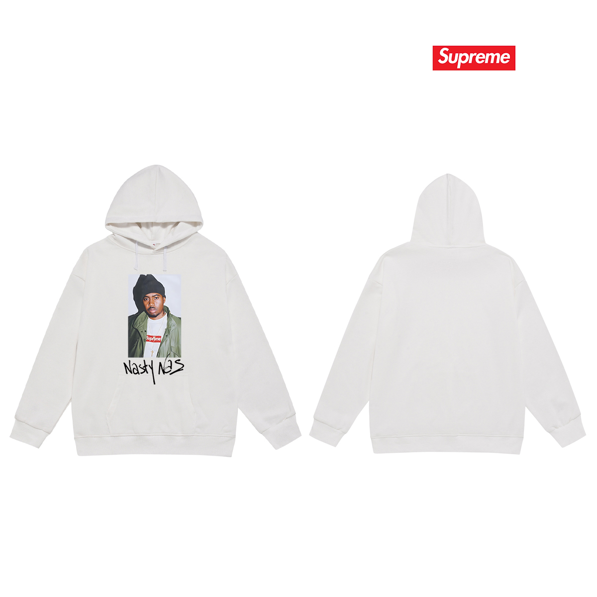 Supreme FW17 Nas Tee Black