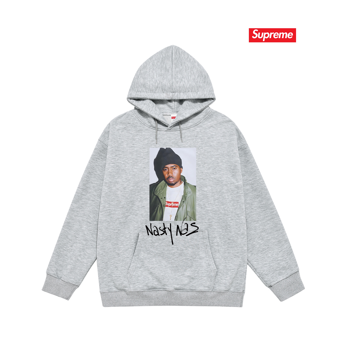Supreme FW17 Nas Tee Black