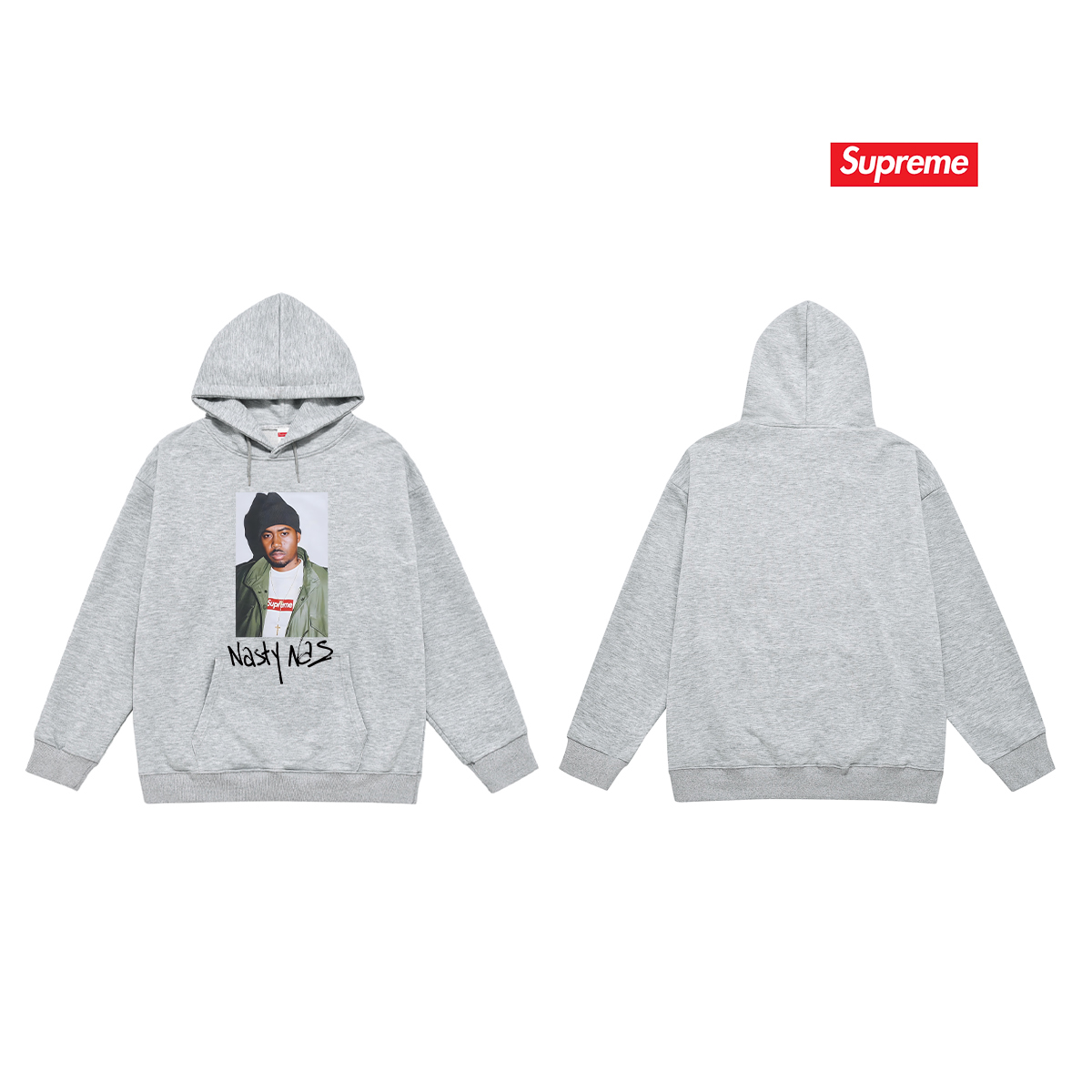 Supreme FW17 Nas Tee Black