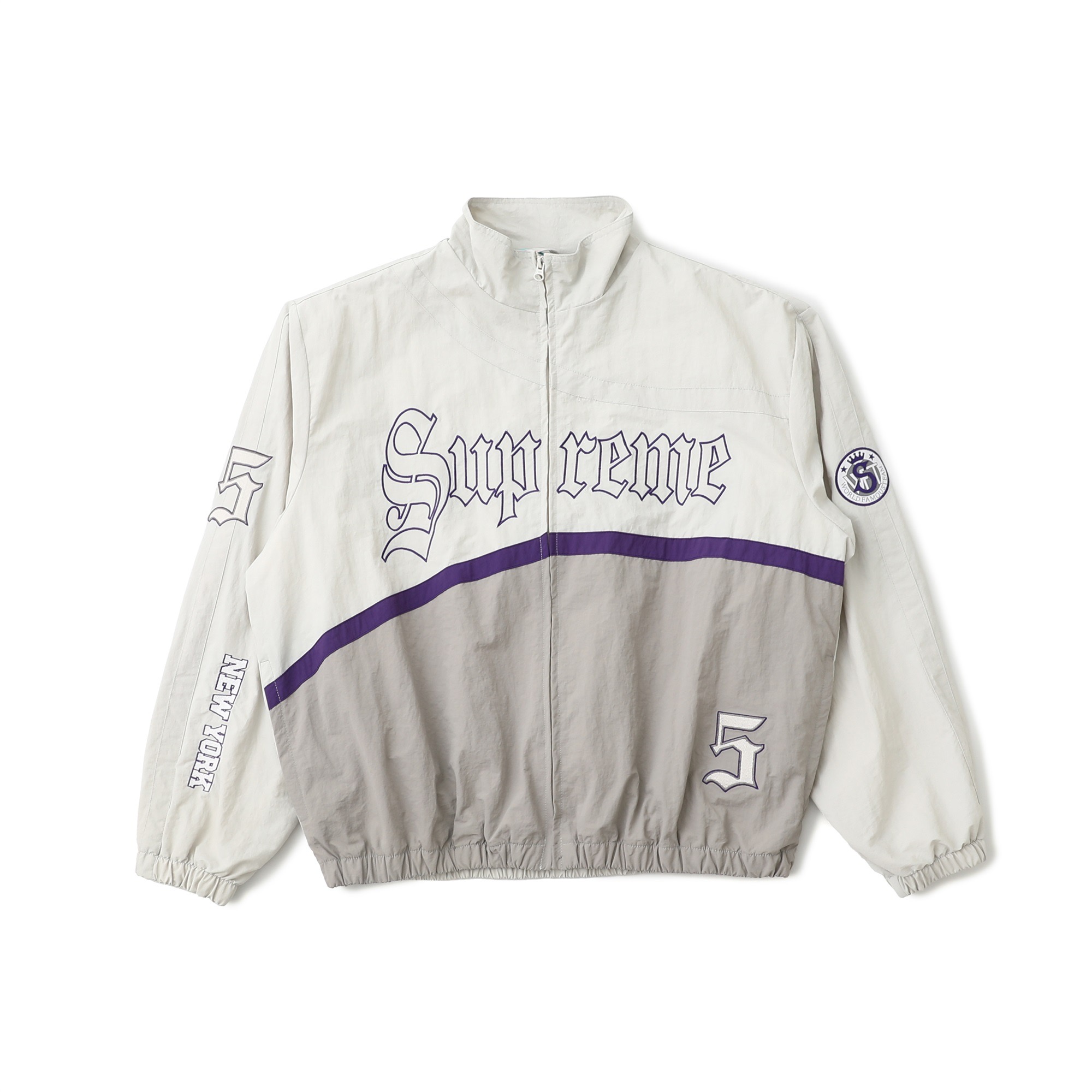 Supreme SS25 WEEK12 Old English Track Jacket