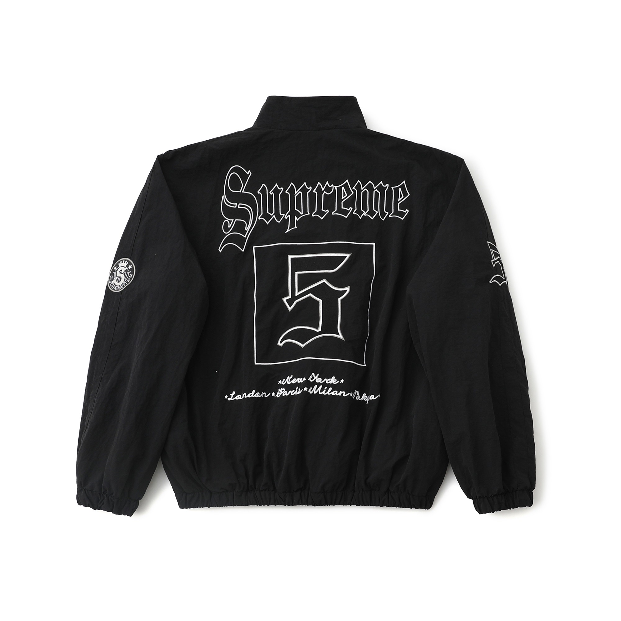 Supreme SS25 WEEK12 Old English Track Jacket