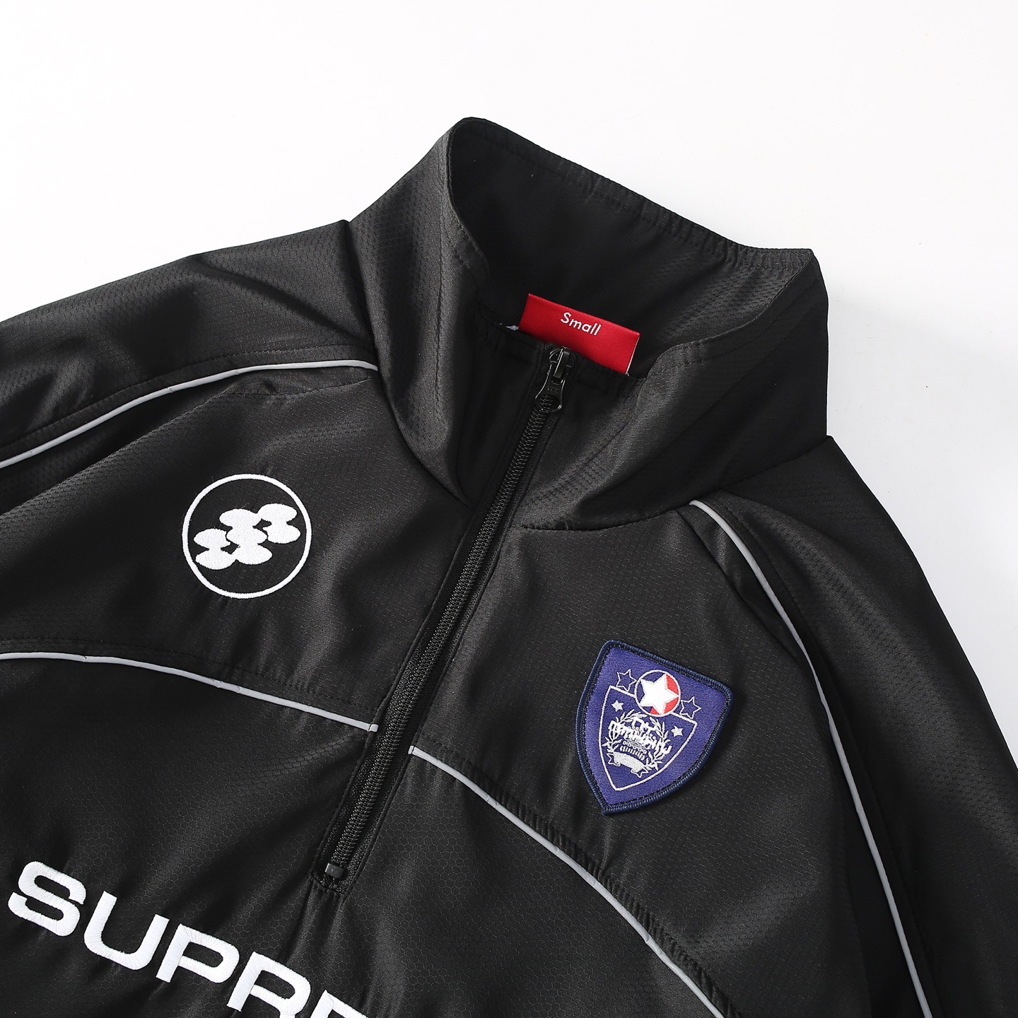 Supreme FW24 WEEK11 Reflective Piping Pullover