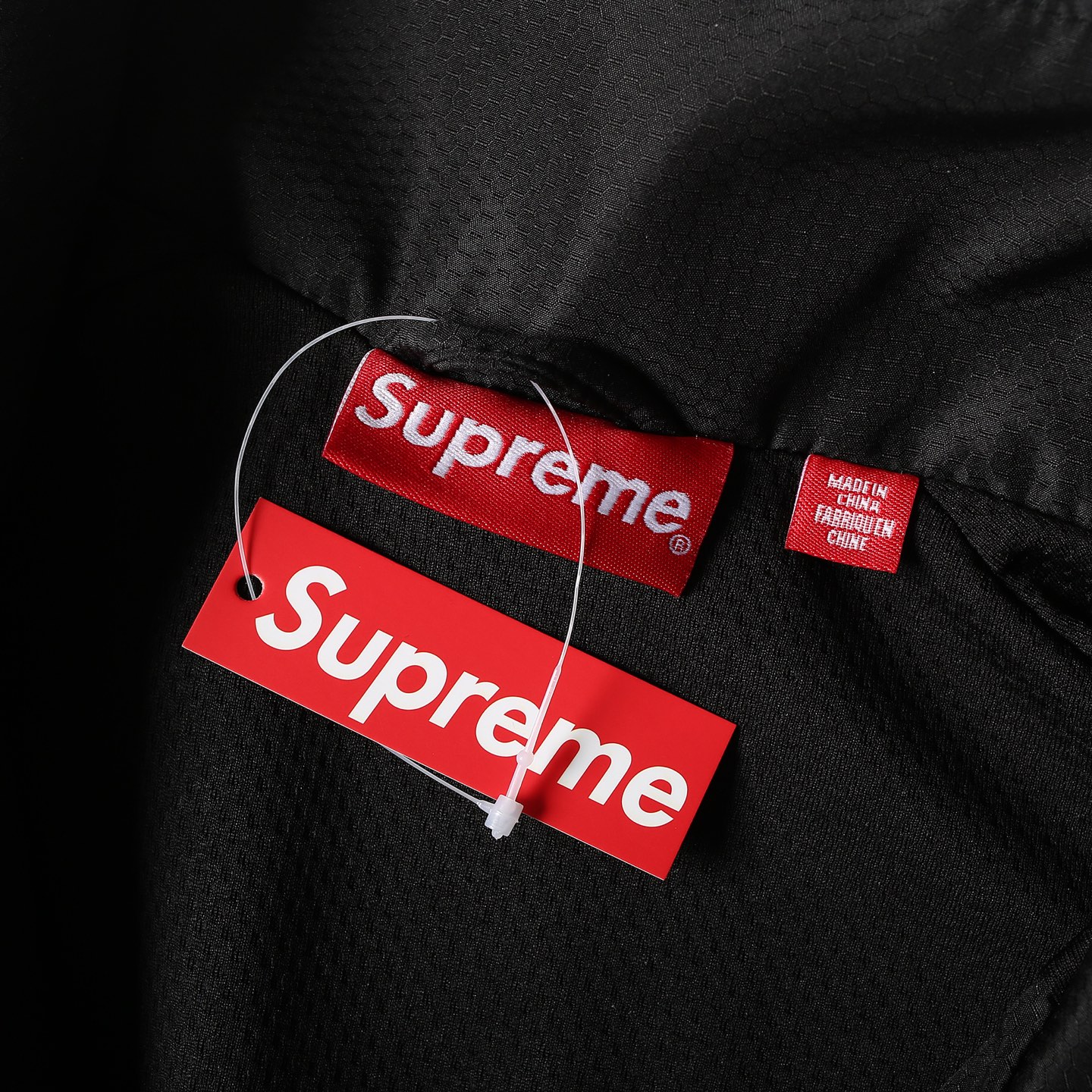 Supreme FW24 WEEK11 Reflective Piping Pullover