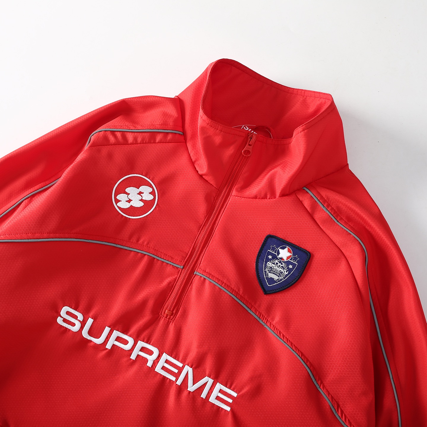 Supreme FW24 WEEK11 Reflective Piping Pullover