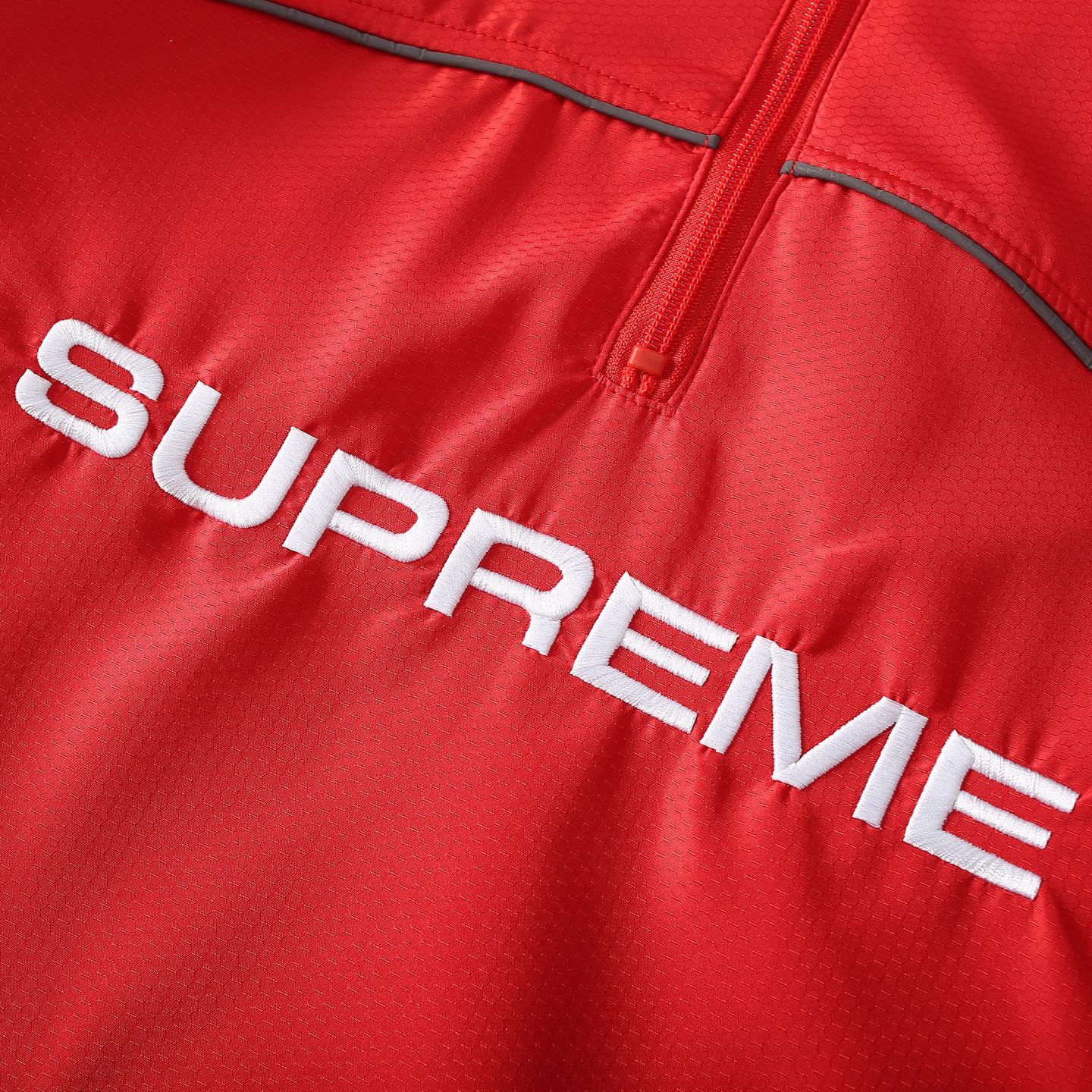 Supreme FW24 WEEK11 Reflective Piping Pullover