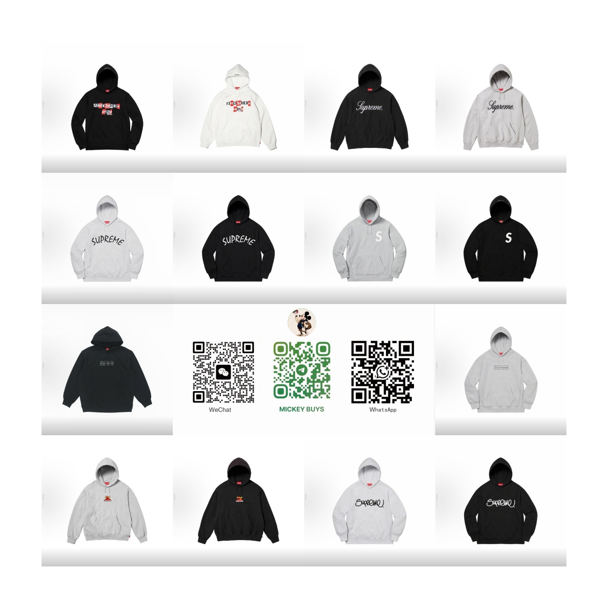 Supreme Hoodies 7 Styles