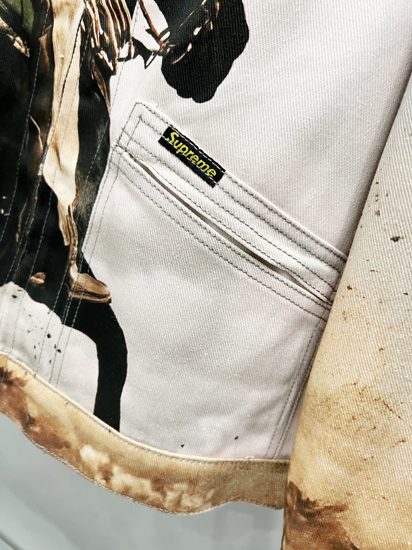 Supreme  Cowboy Denim Work Jacket