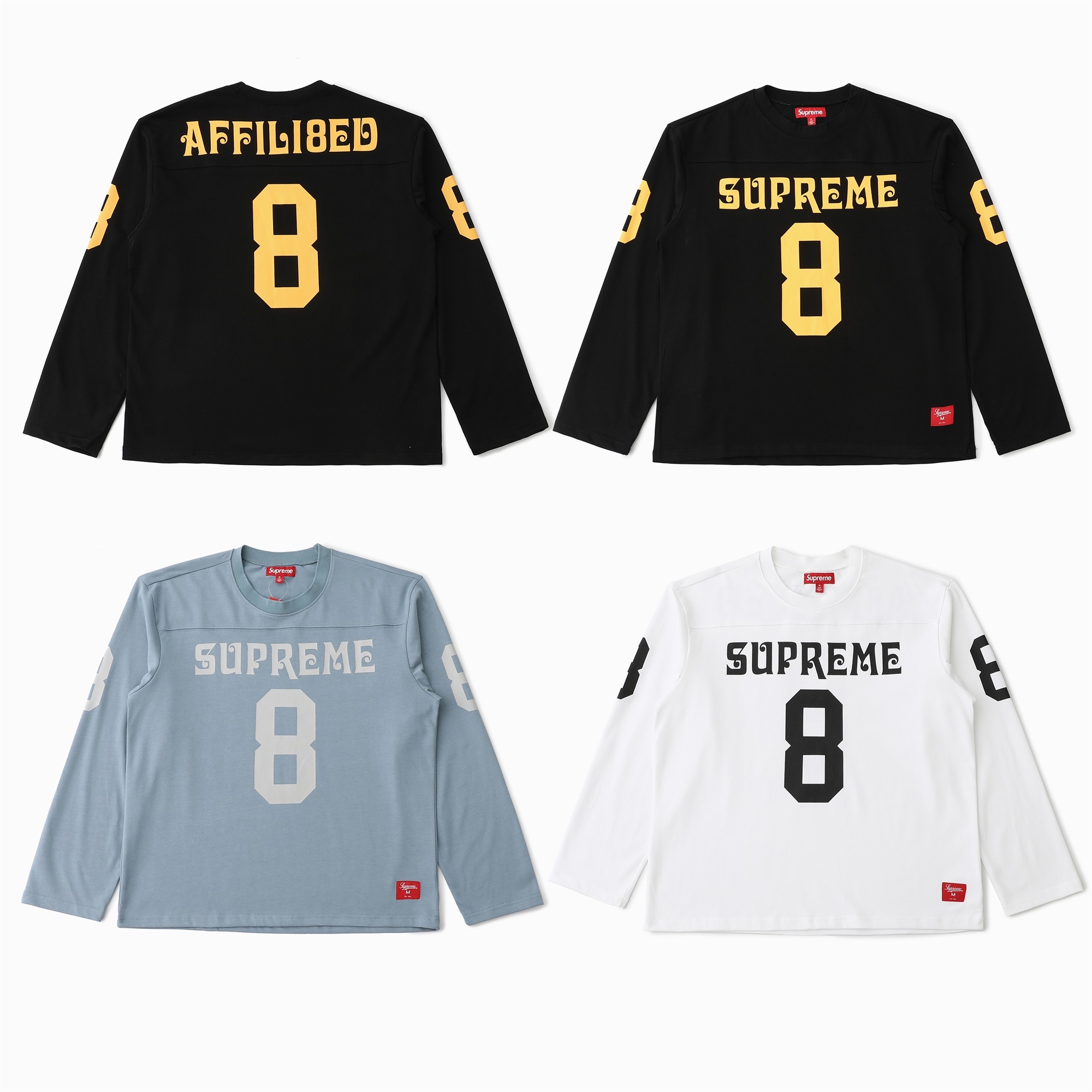 SUPREME SS25 AFFILIATED L/S FOOTBALL TOP