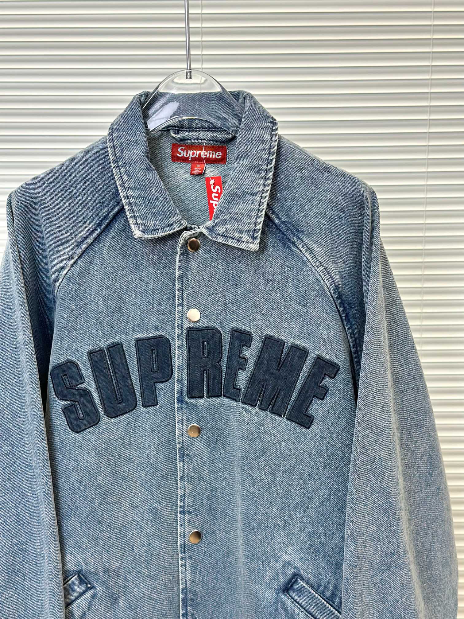 Supreme SS25 WEEK17 Arc Denim Coaches Jacket