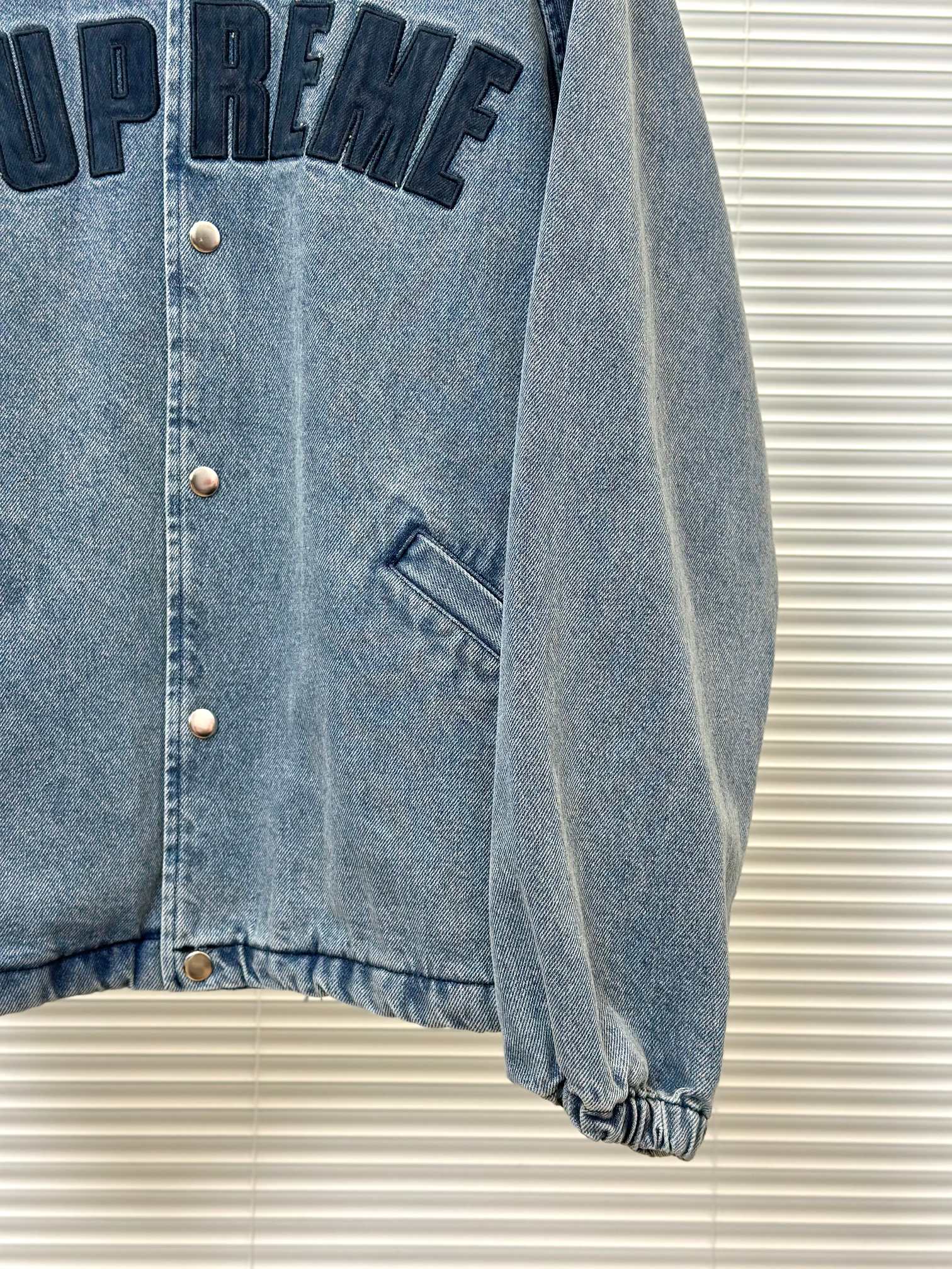 Supreme SS25 WEEK17 Arc Denim Coaches Jacket