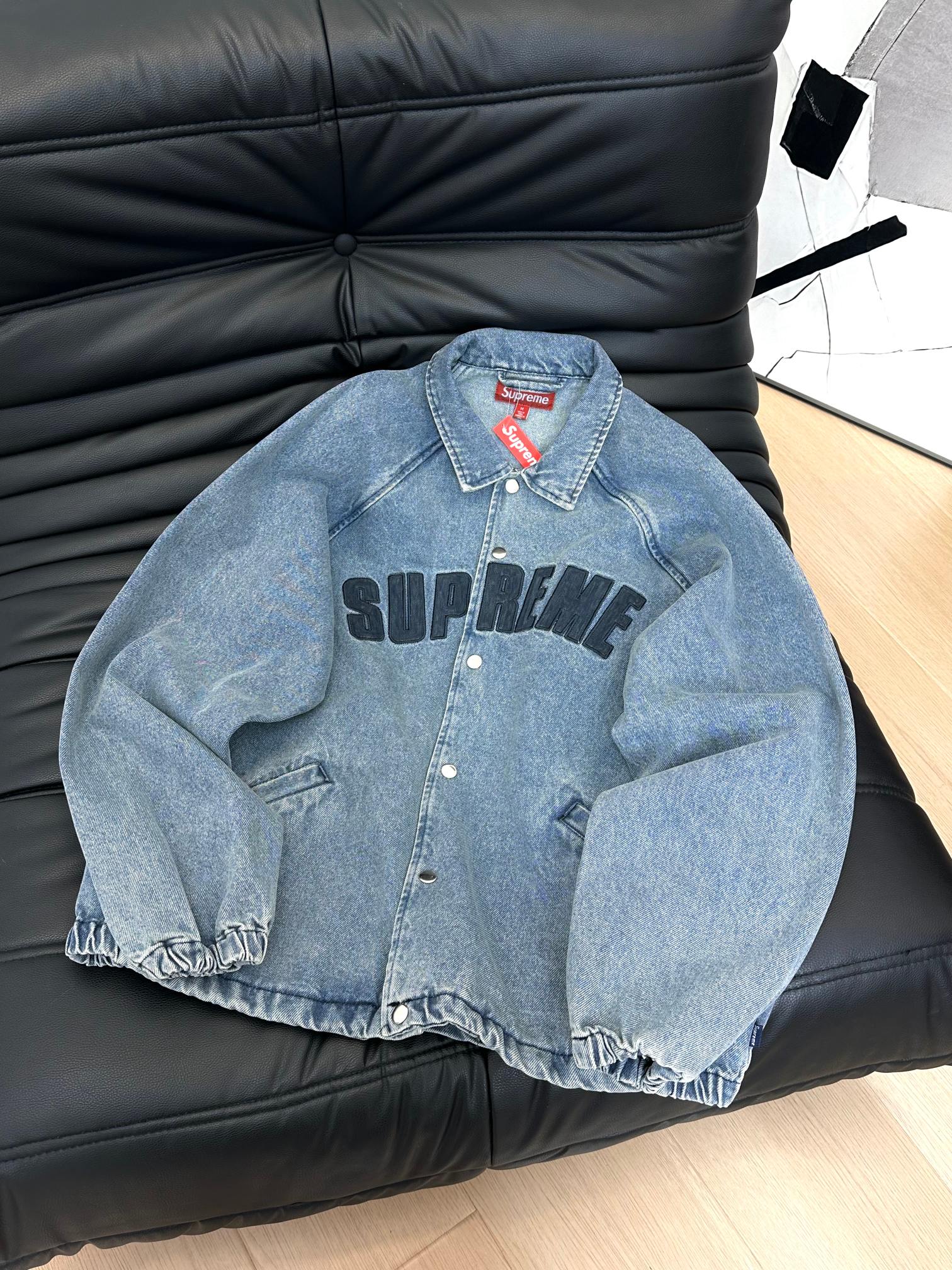 Supreme SS25 WEEK17 Arc Denim Coaches Jacket
