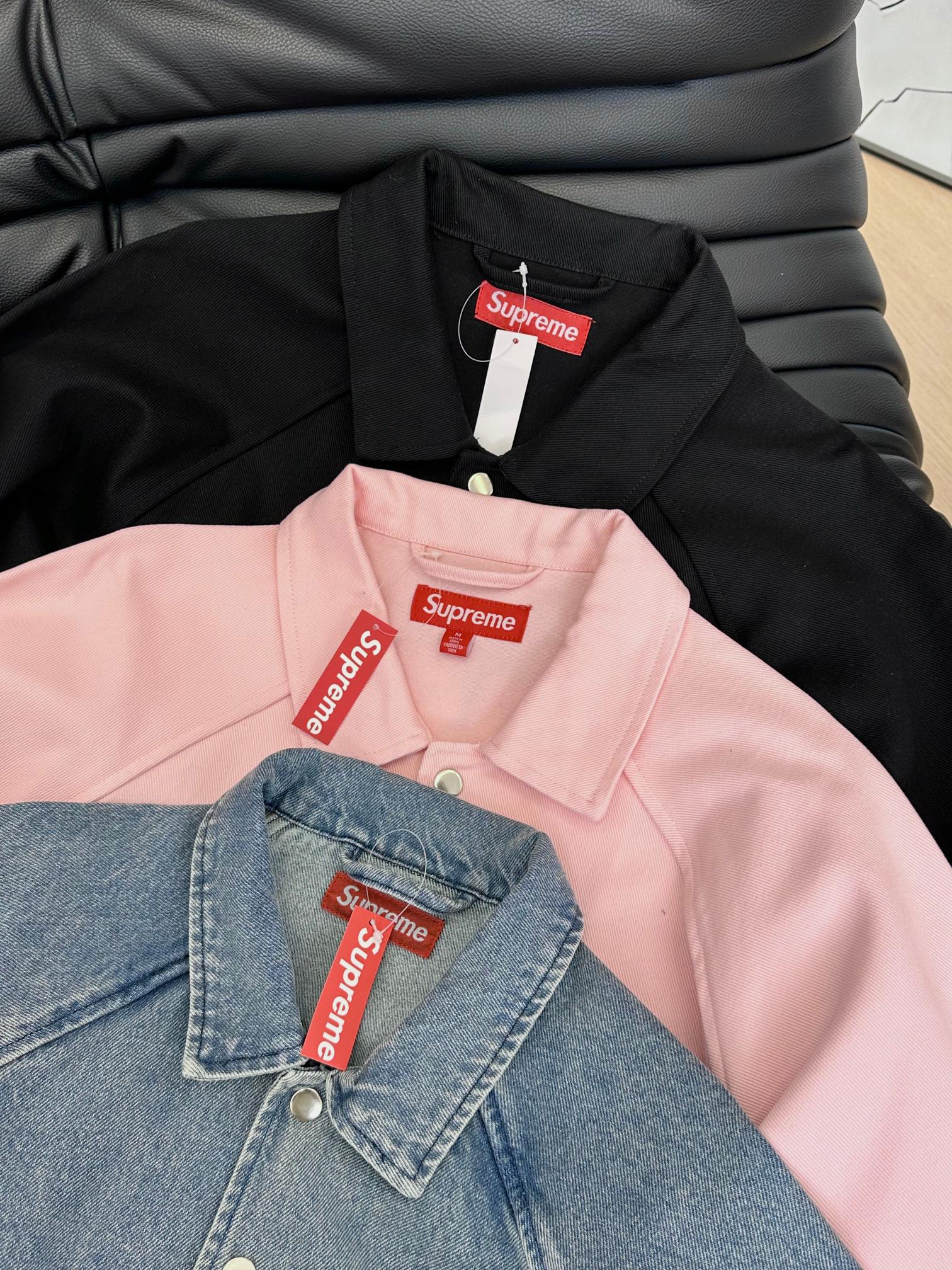 Supreme SS25 WEEK17 Arc Denim Coaches Jacket