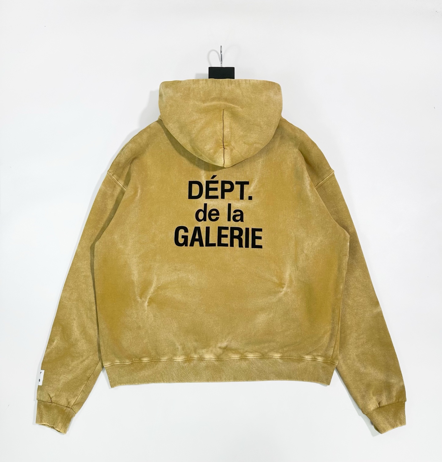 Gallery Dept Khaki Ripple Zip Hoodie