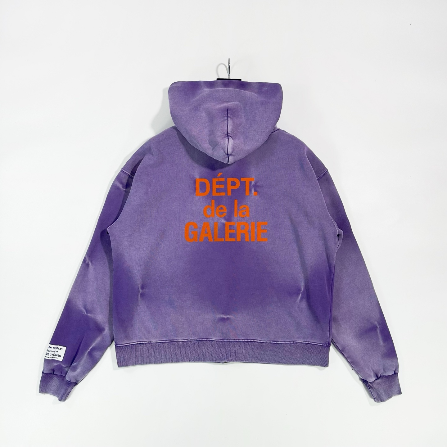 Gallery Dept Khaki Ripple Zip Hoodie
