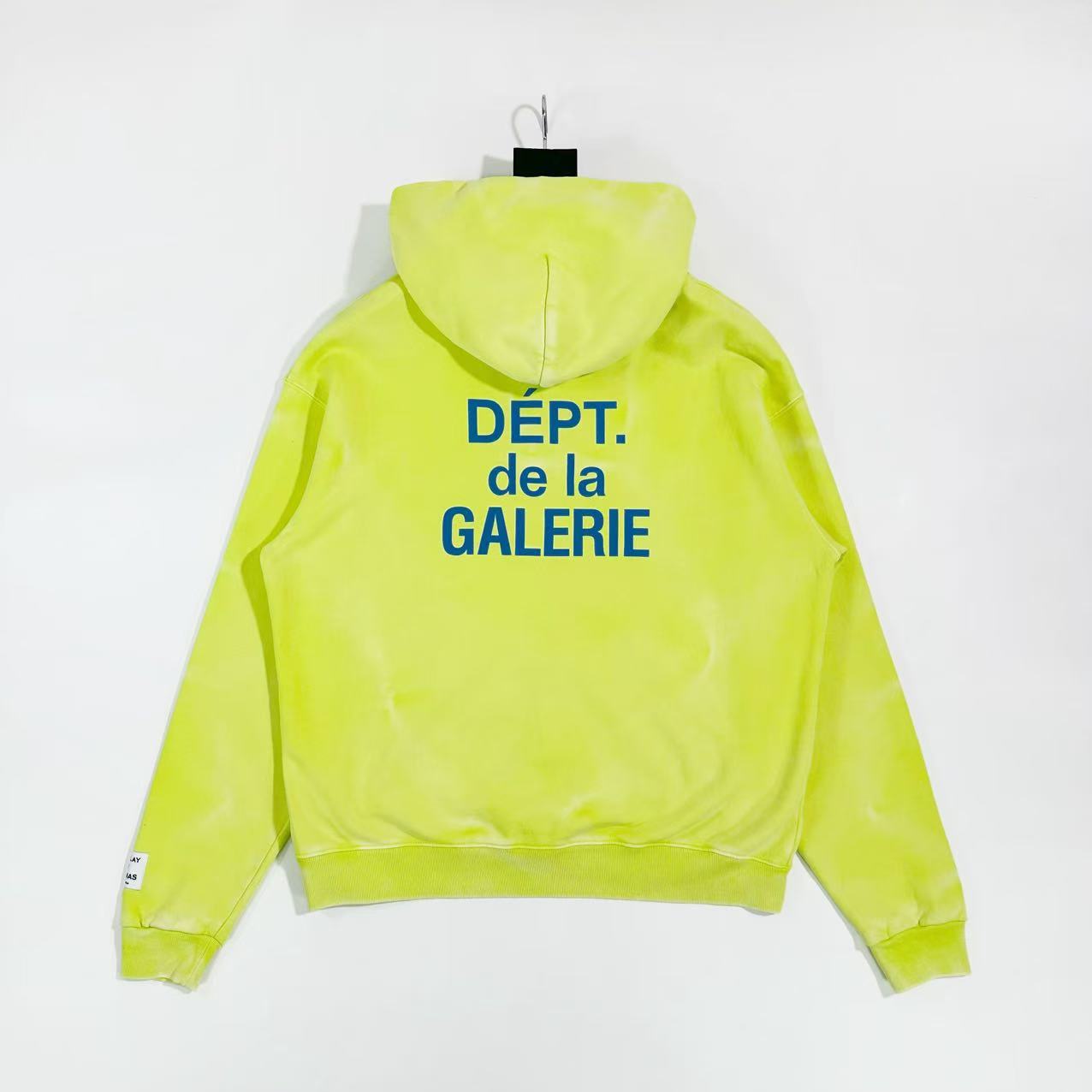 Gallery Dept Khaki Ripple Zip Hoodie
