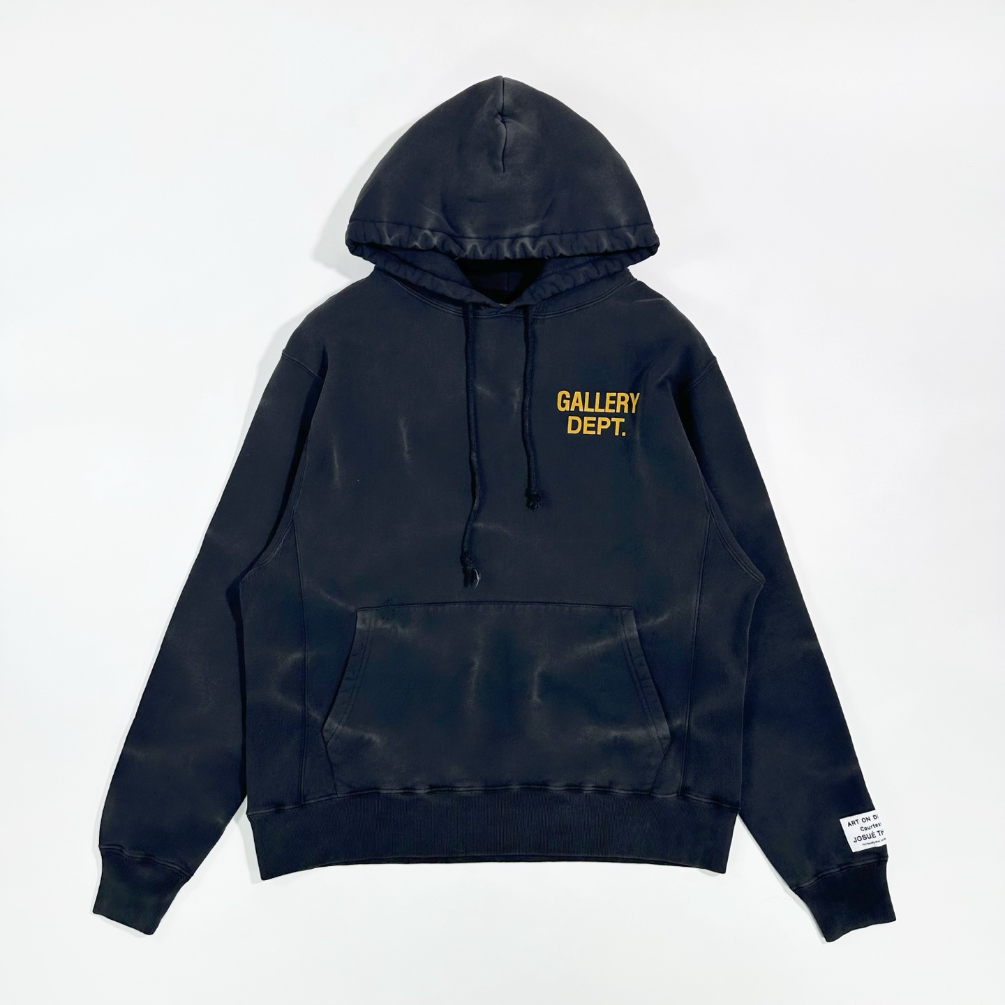 Gallery Dept Khaki Ripple Zip Hoodie