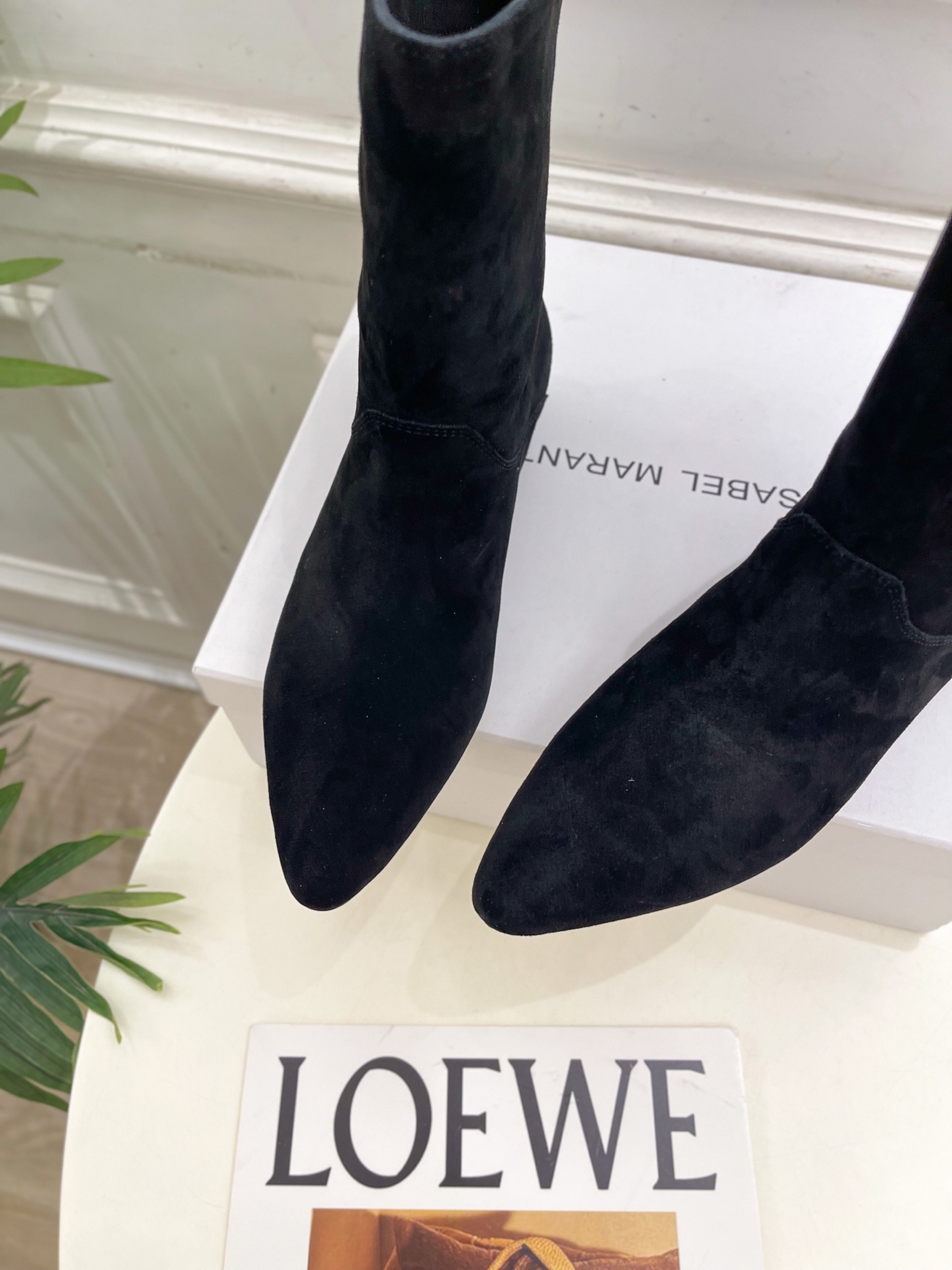 ISABEL MARANT autumn and winter new pointed toe ankle boots