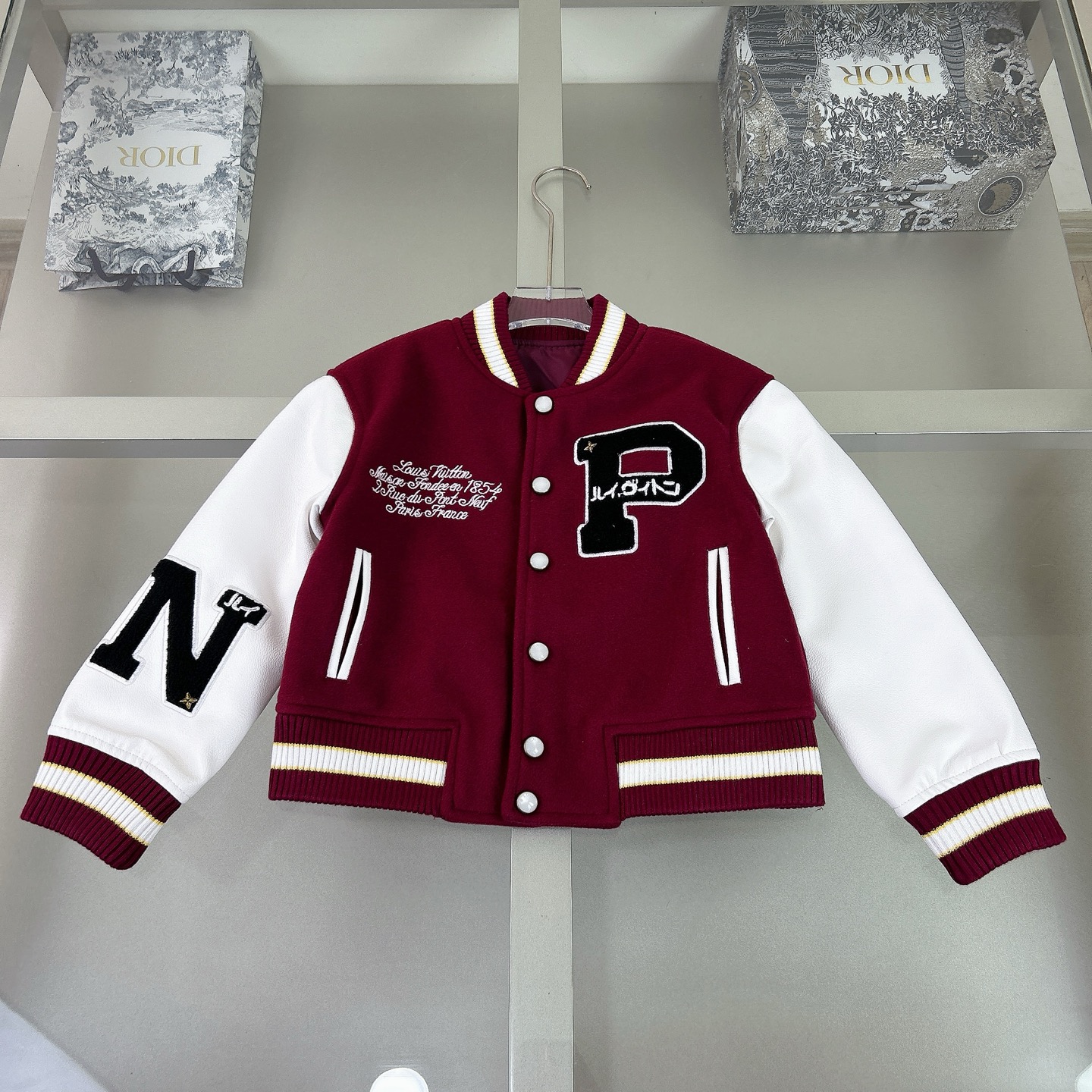 Gucci, Burberry, LV boys and girls suits