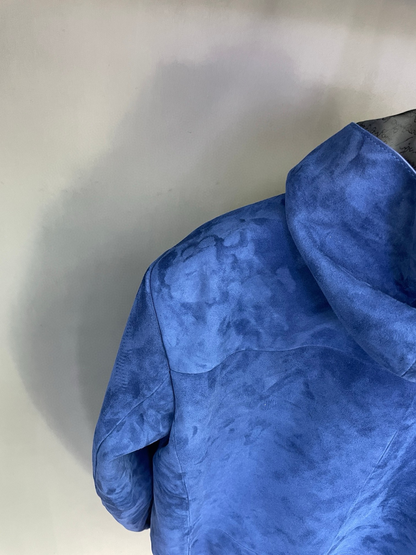 BERLUTI sheepskin jacket hoodie