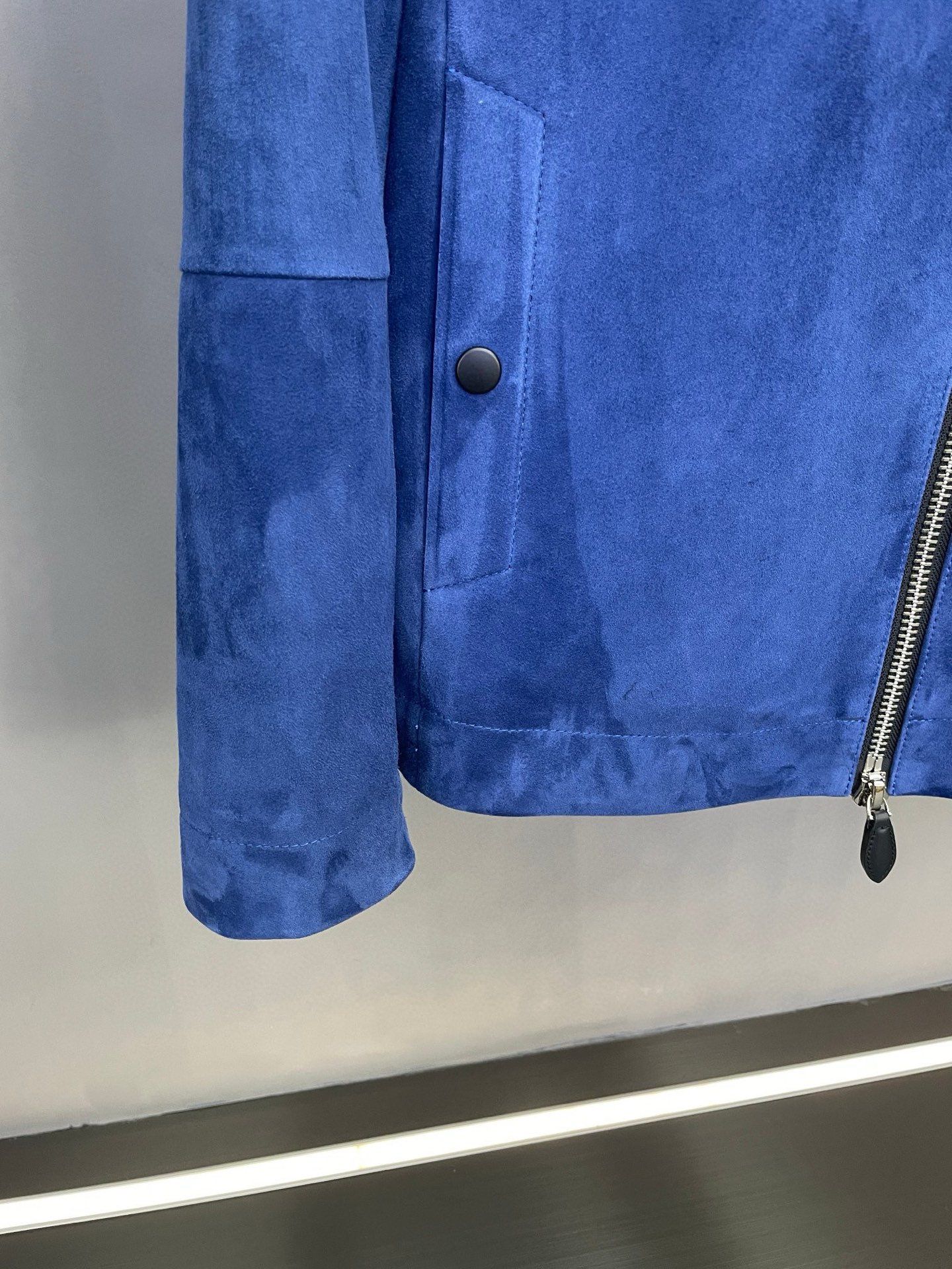 BERLUTI sheepskin jacket hoodie