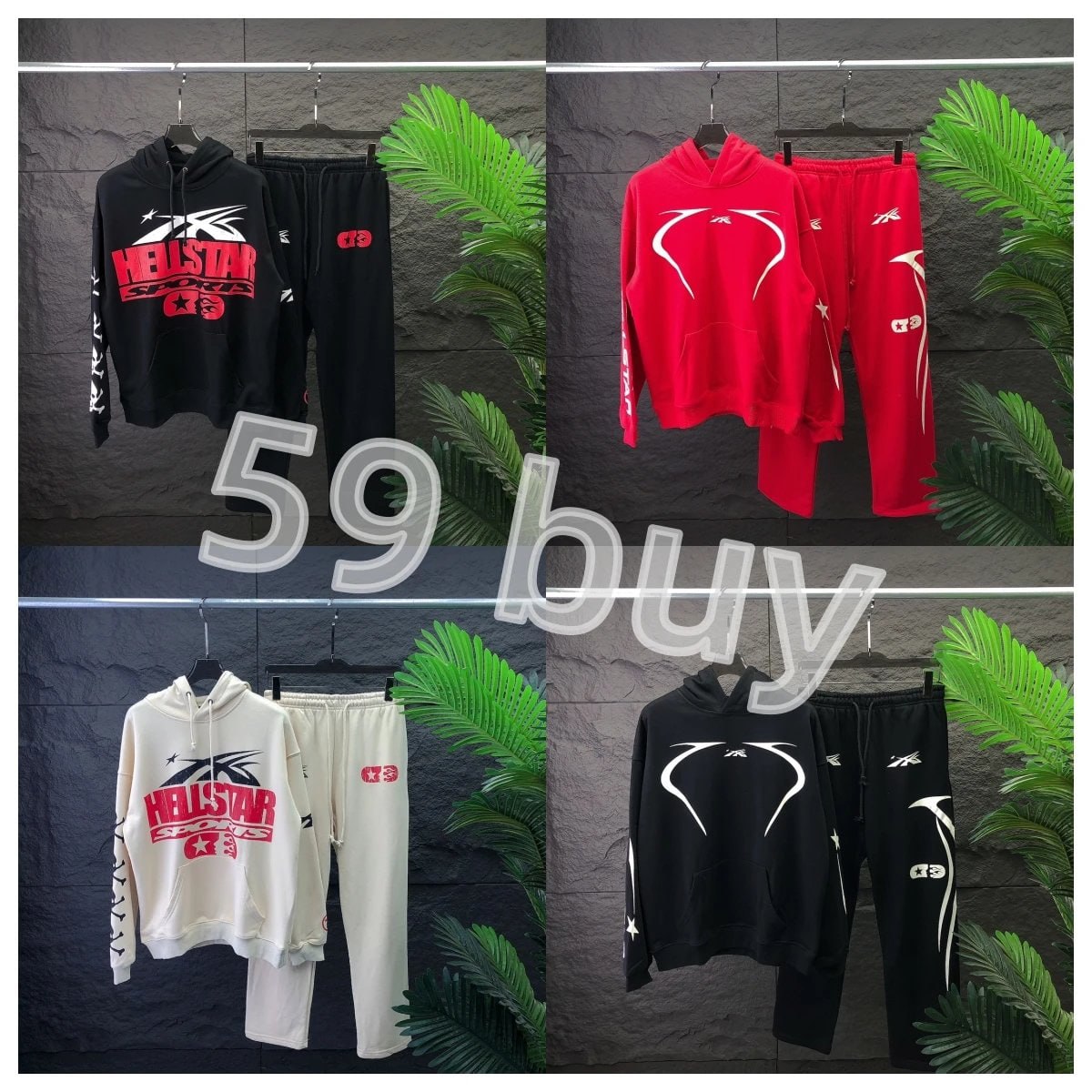 Hellstar Hoodies/Sweaters [37 styles]