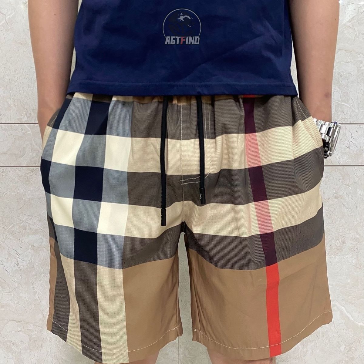 Burberry Check Print and Logo Shorts [16 styles]