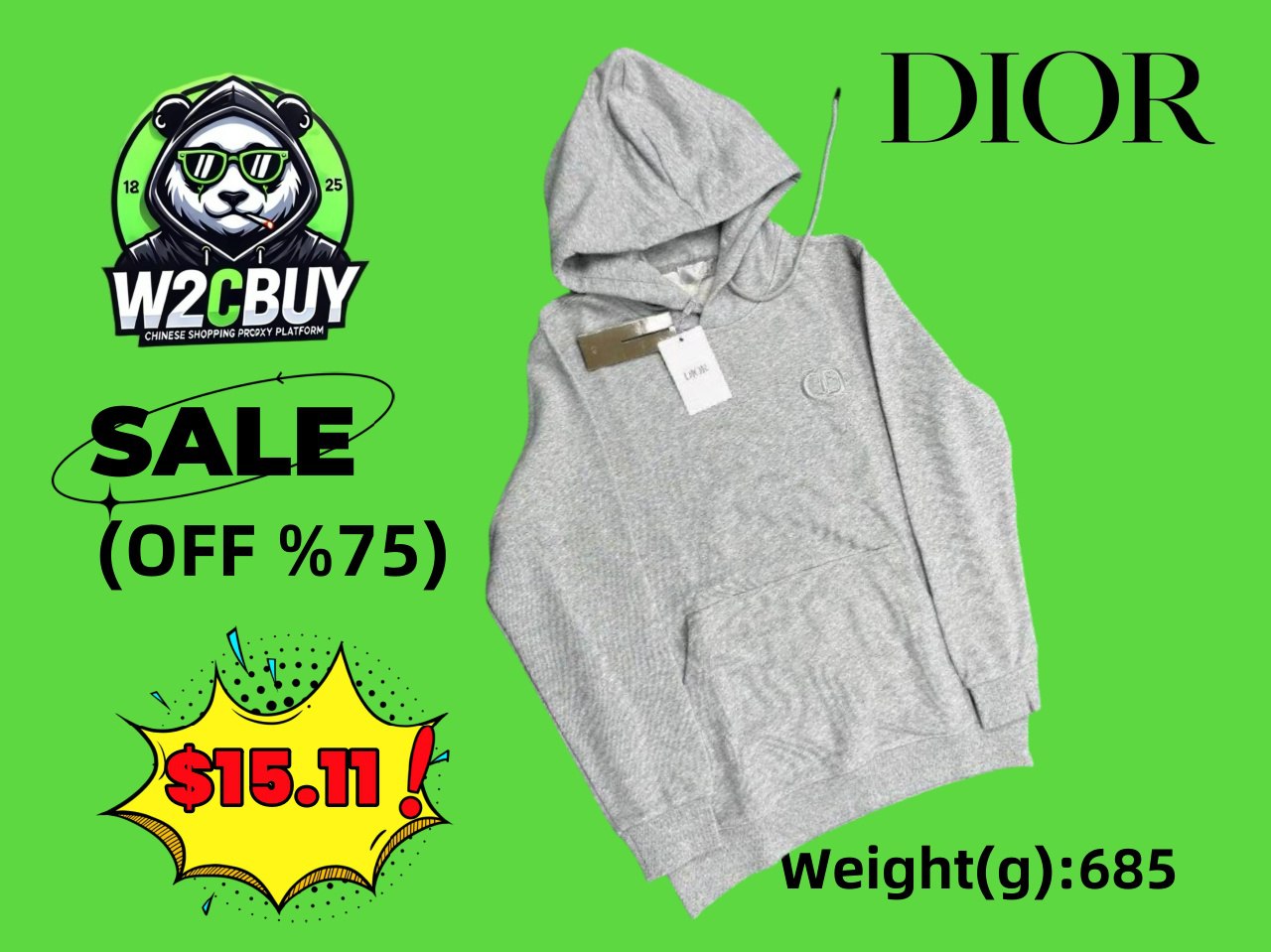 Dior CD Icon Hoodie [10 styles]
