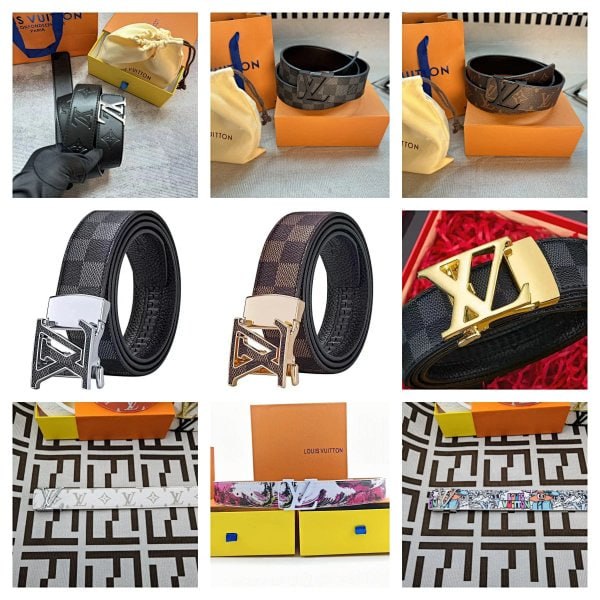 Louis Vuitton Damier Ebene Belt [40 styles]