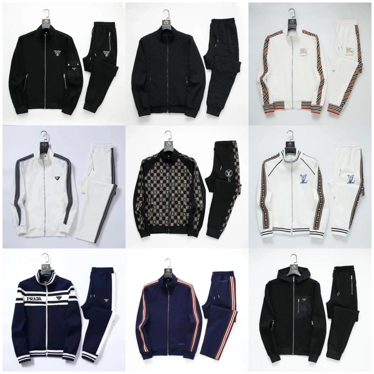 Prada Track Jacket and Pants Set [40 styles]