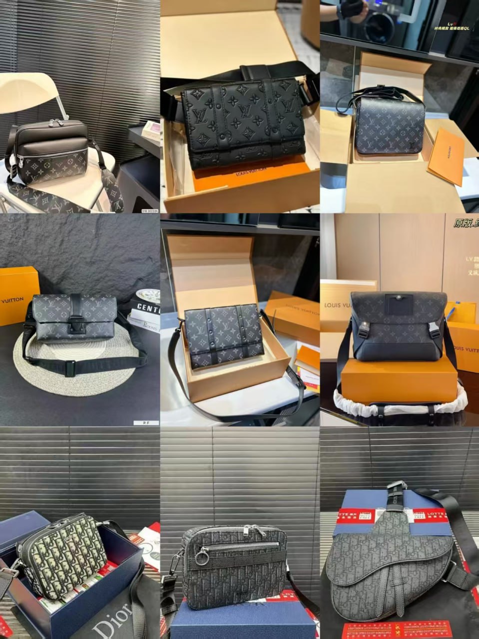 Louis Vuitton Neverfull / Dior Saddle / LV Multi Pochette Accessoires [38 styles]