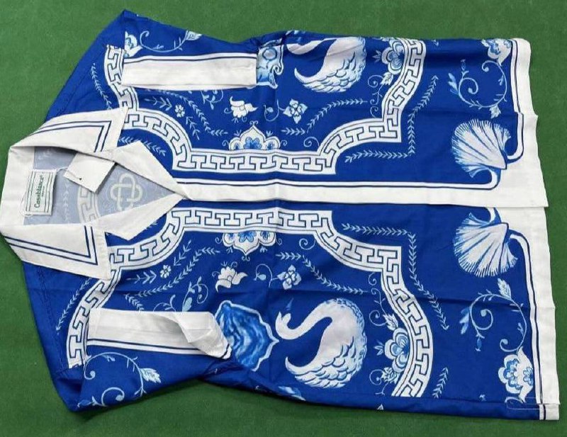 Gentleman Green Pattern Short Sleeve Pajama Set [34 styles]