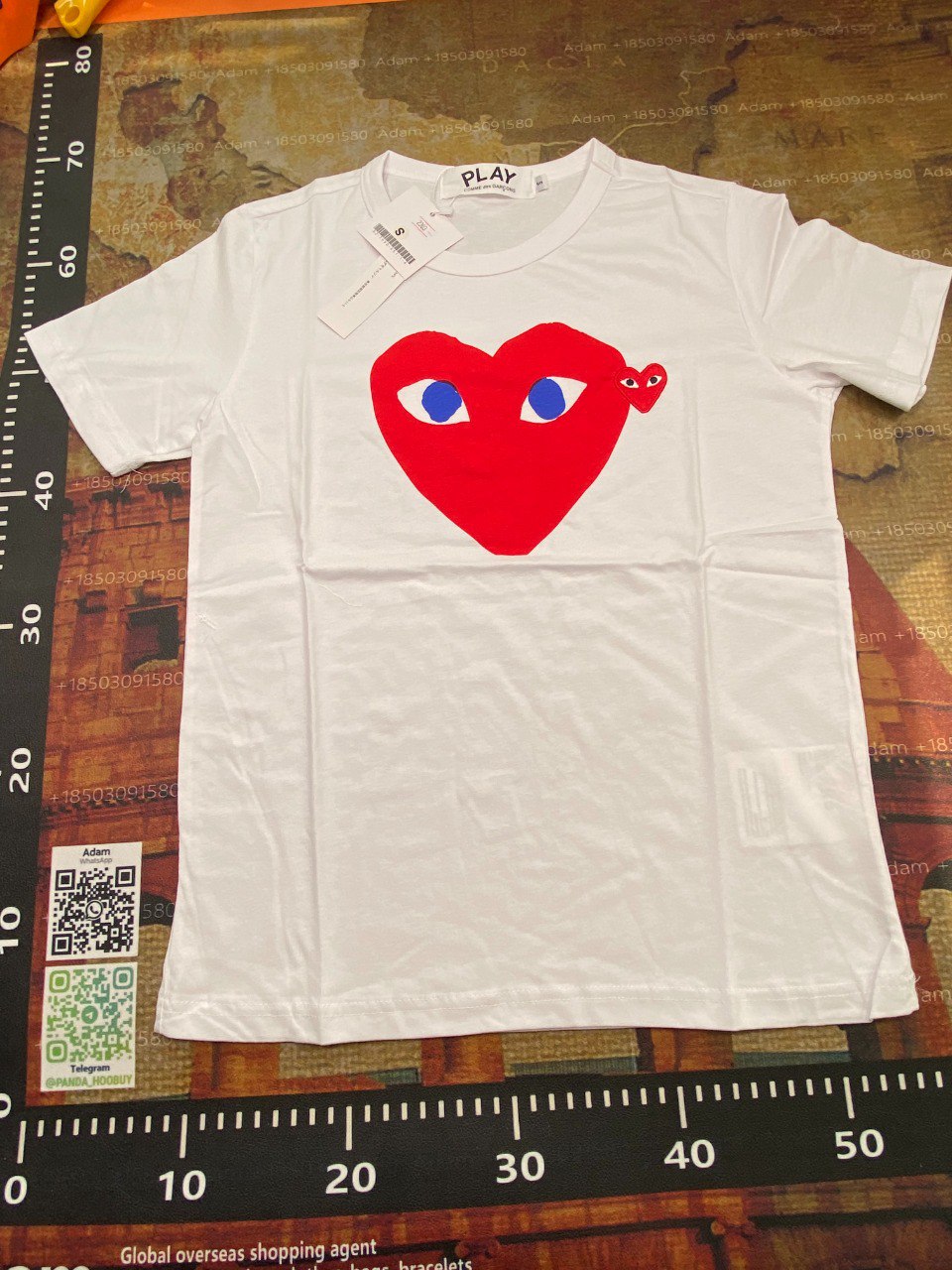 Comme des Garçons PLAY Heart Eyes T-Shirt [8 styles]