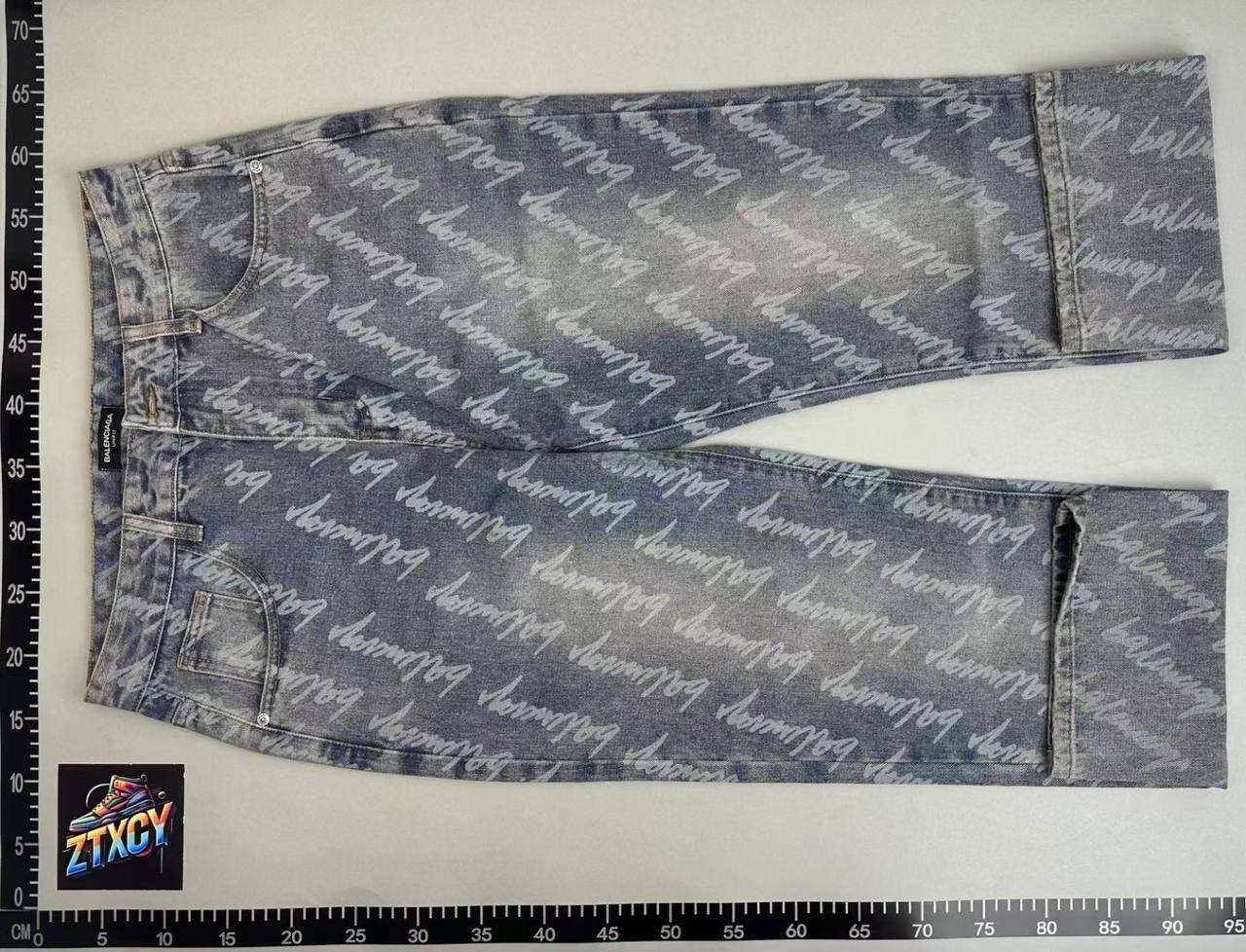 Balenciaga Logo Print Jeans [7 styles]