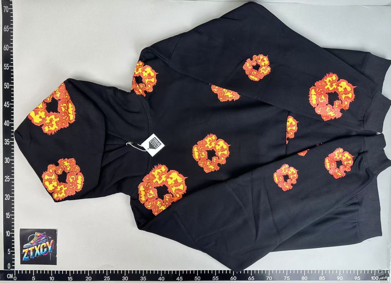 Floral Print Hoodie & Jogger Set [9 styles]