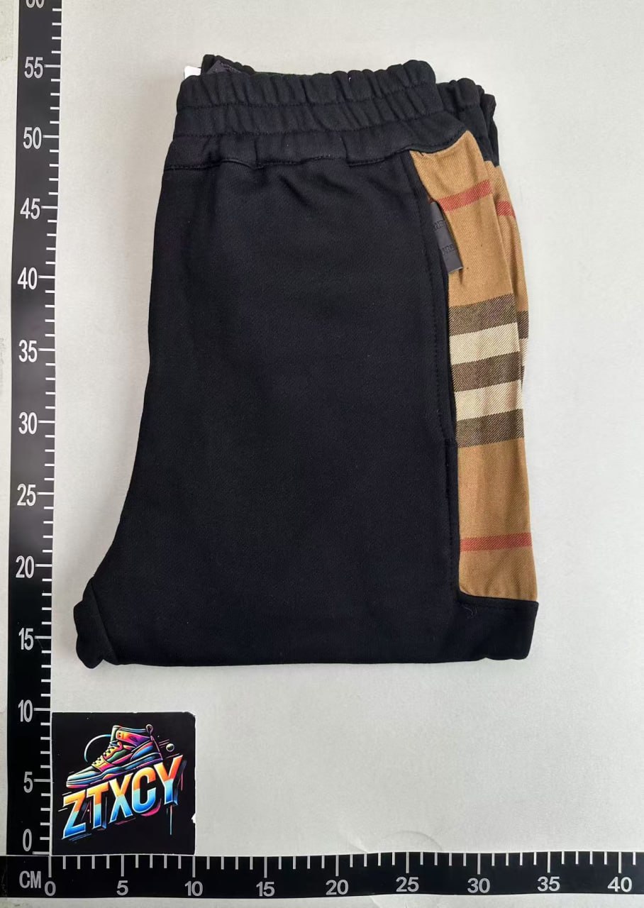 Burberry Vintage Check Side Panel Joggers