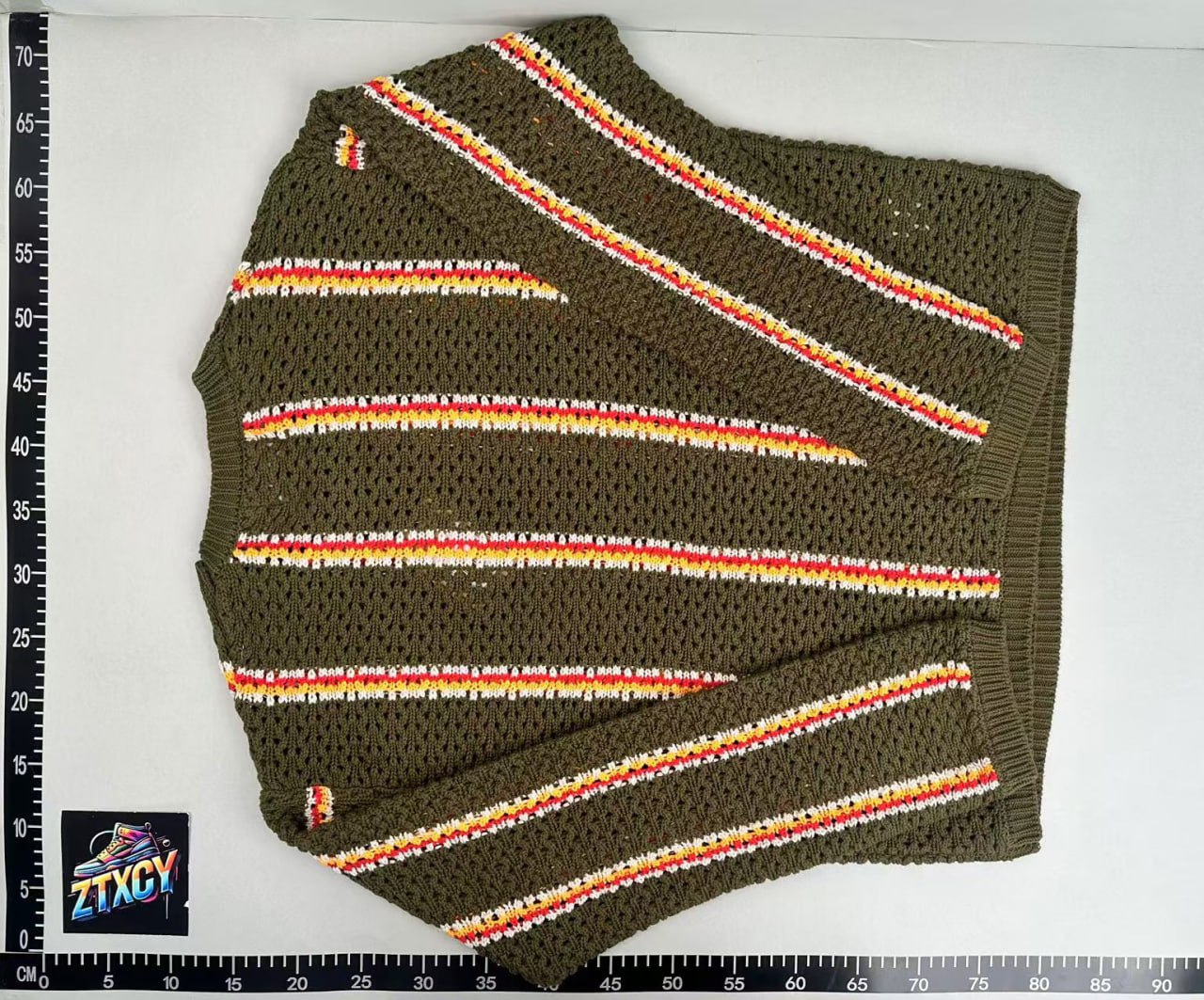 Stussy Crochet Stripe Sweater